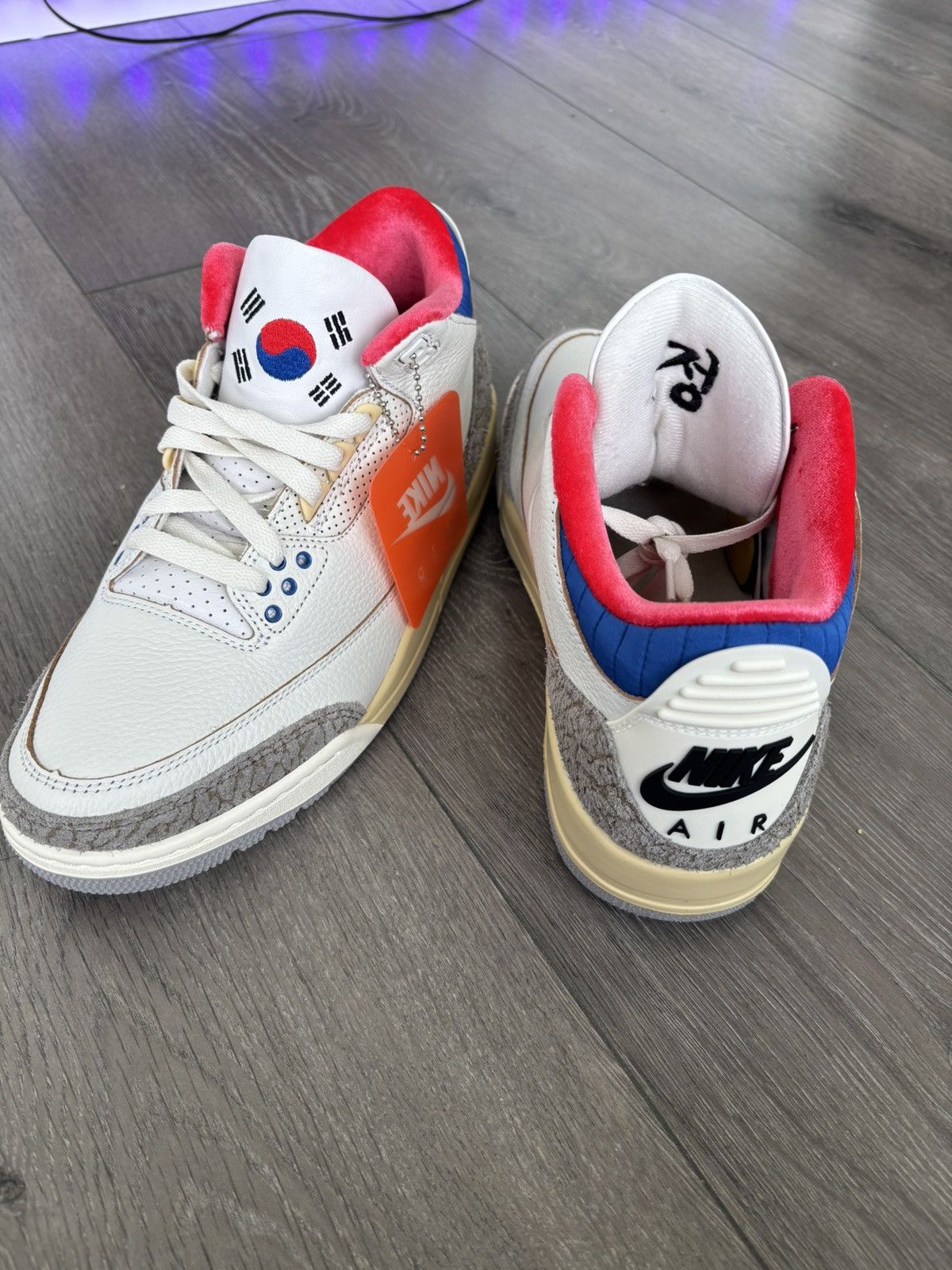Nike Seoul South Korean Jordan 3s 2.0s Size US 8 / EU 41 - 1 Thumbnail