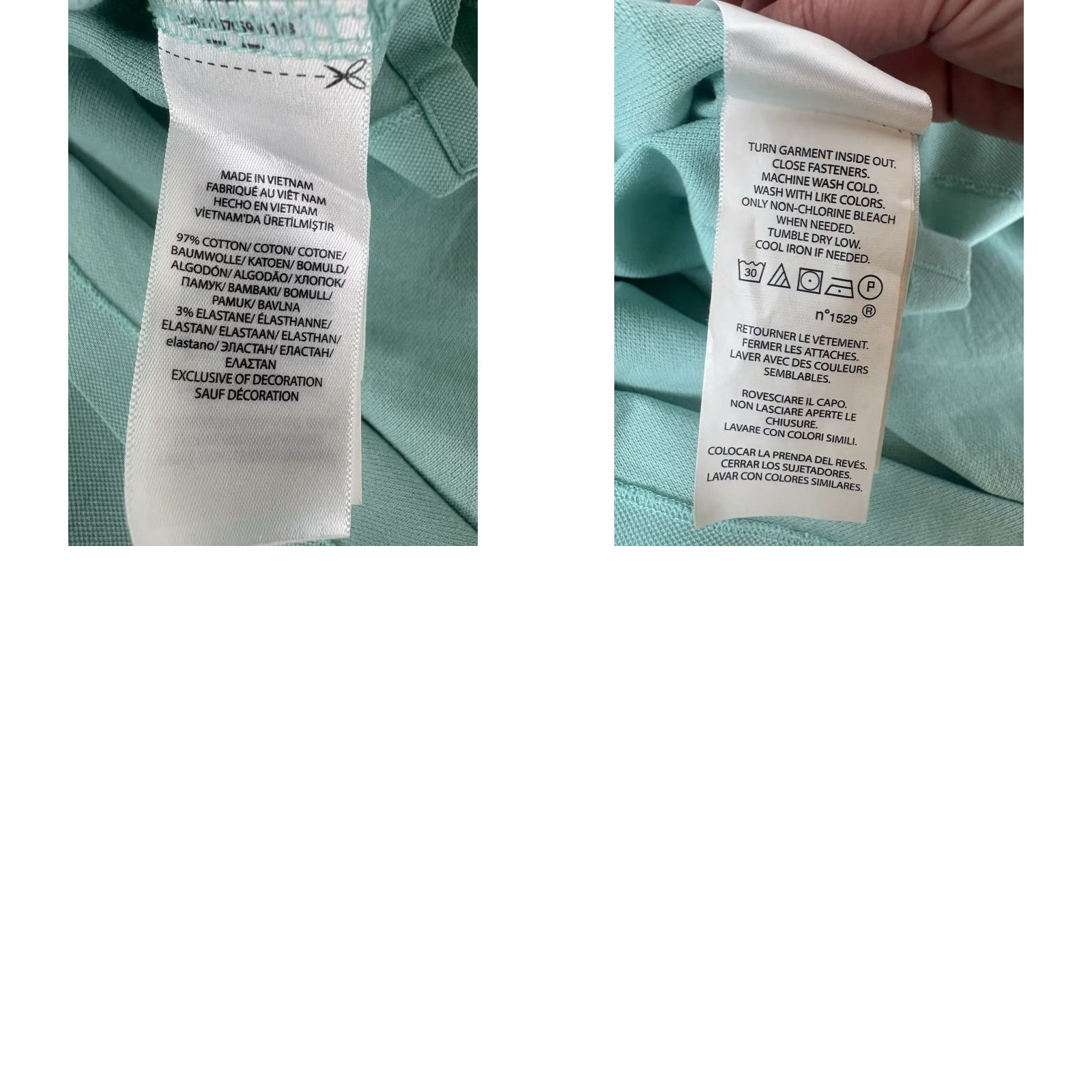 Polo Ralph Lauren Polo Ralph Lauren Polo Shirt Mint Green 2XB Big & Tall Men’s Short Sleeve 29in Cotton Spandex Logo Embroidered Patch Breathable Knit Button Collared Size US XXL / EU 58 / 5 - 8 Thumbnail