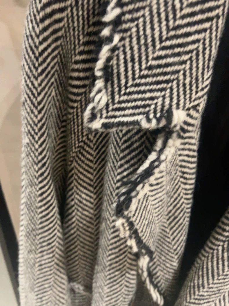 Song For The Mute Song For The Mute herringbone design long coat Size US S / EU 44-46 / 1 - 3 Thumbnail