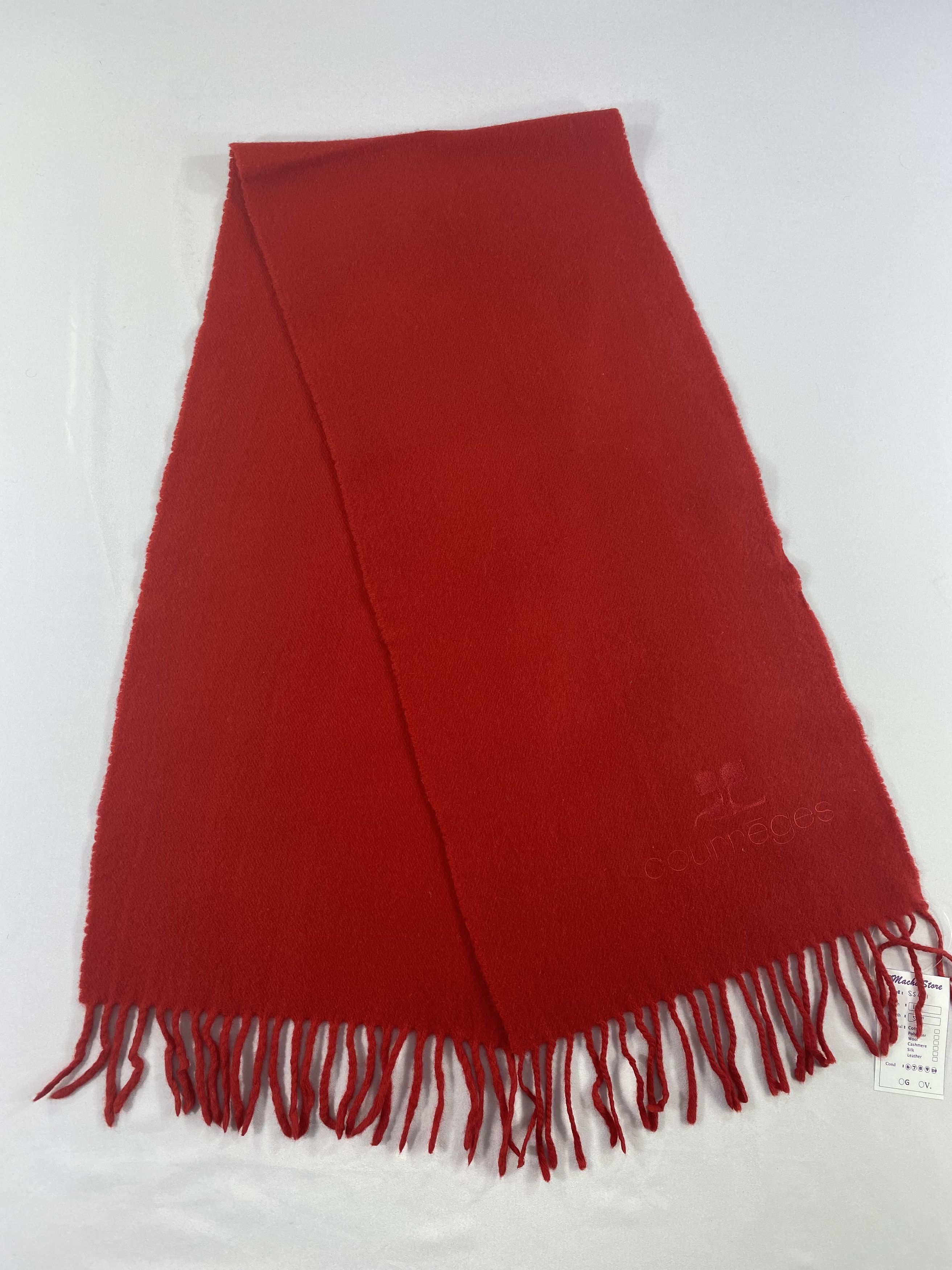 Courreges Courreges Scarf / Muffler / Neckwear Size ONE SIZE - 2 Thumbnail
