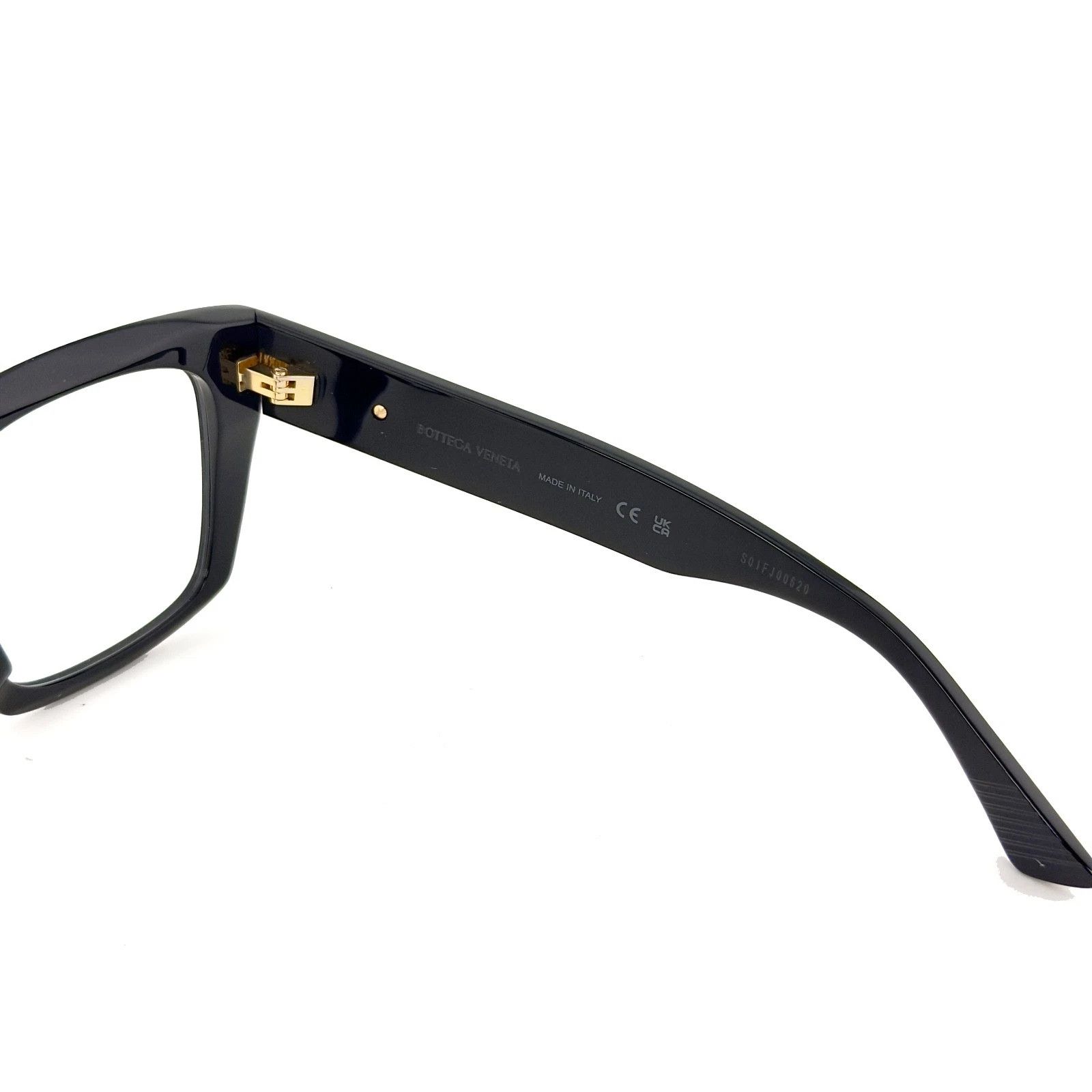 Bottega Veneta BOTTEGA VENETA MITRE 1409 BV1409O Optical Eyeglasses 001 Size ONE SIZE - 7 Thumbnail