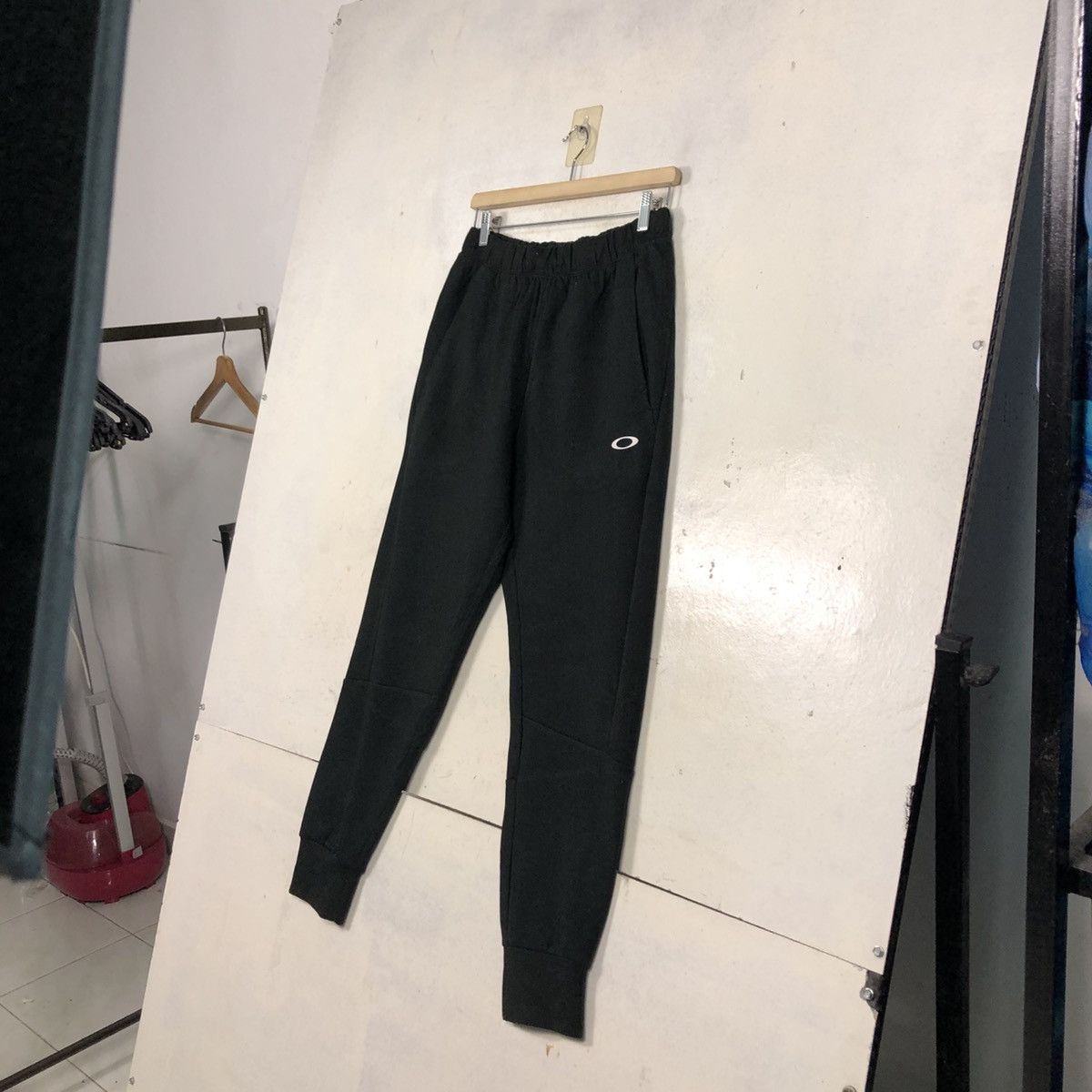 📌Rich Black Sweat Pants Oakley Small Pony