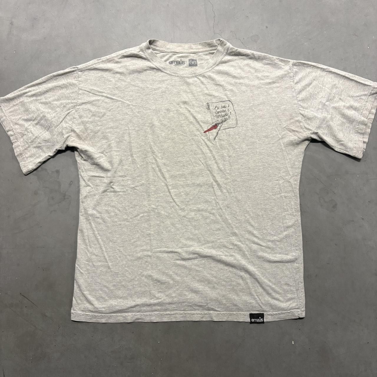 Vintage Crazy Vintage Y2K/2000s Designer Jesus Streetwear Graphic Tee! Size US XL / EU 56 / 4 - 3 Thumbnail