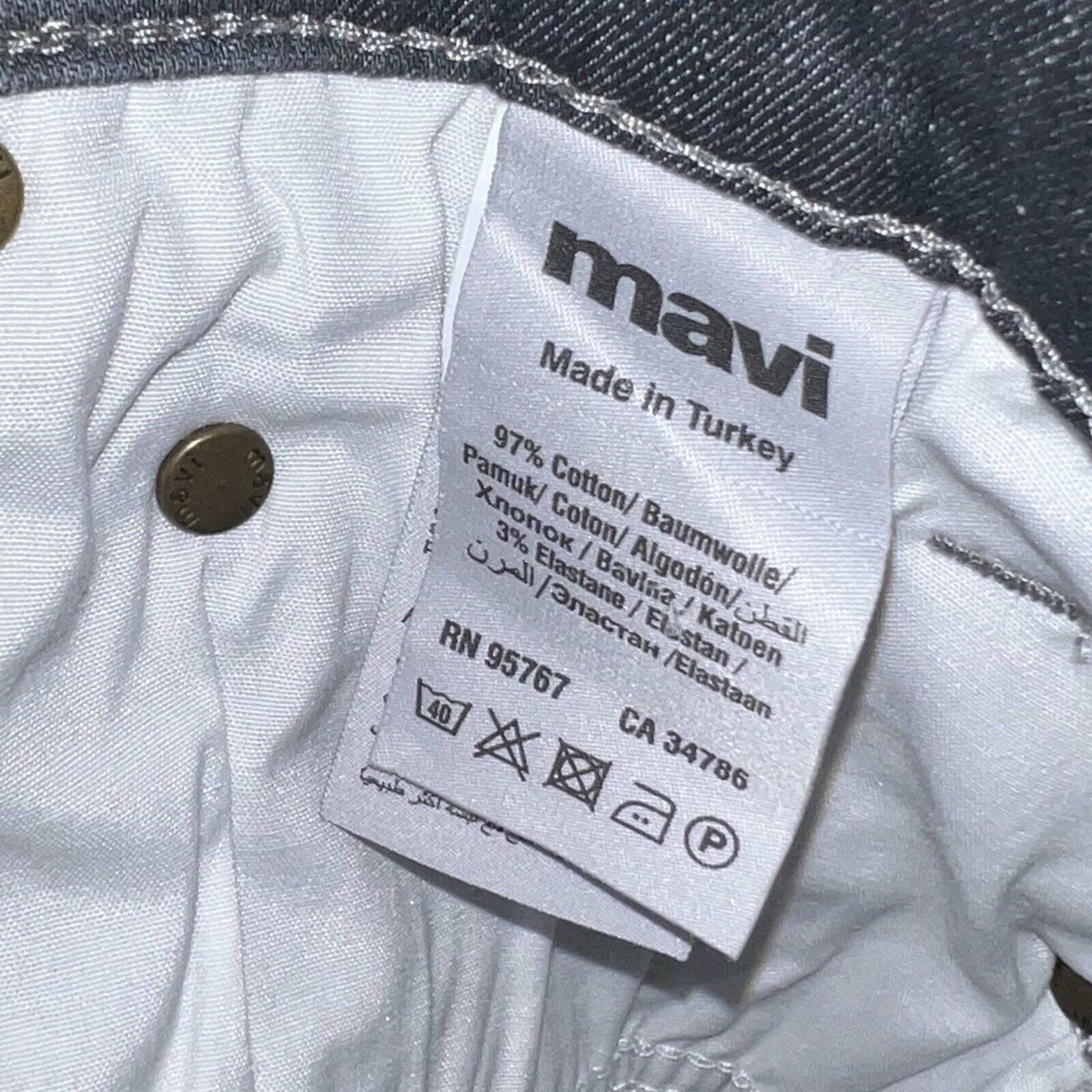 Mavi Mavi Jeans Mens 28x27 Blue Stretch Zach Straight Leg Casual Size US 28 / EU 44 - 10 Thumbnail