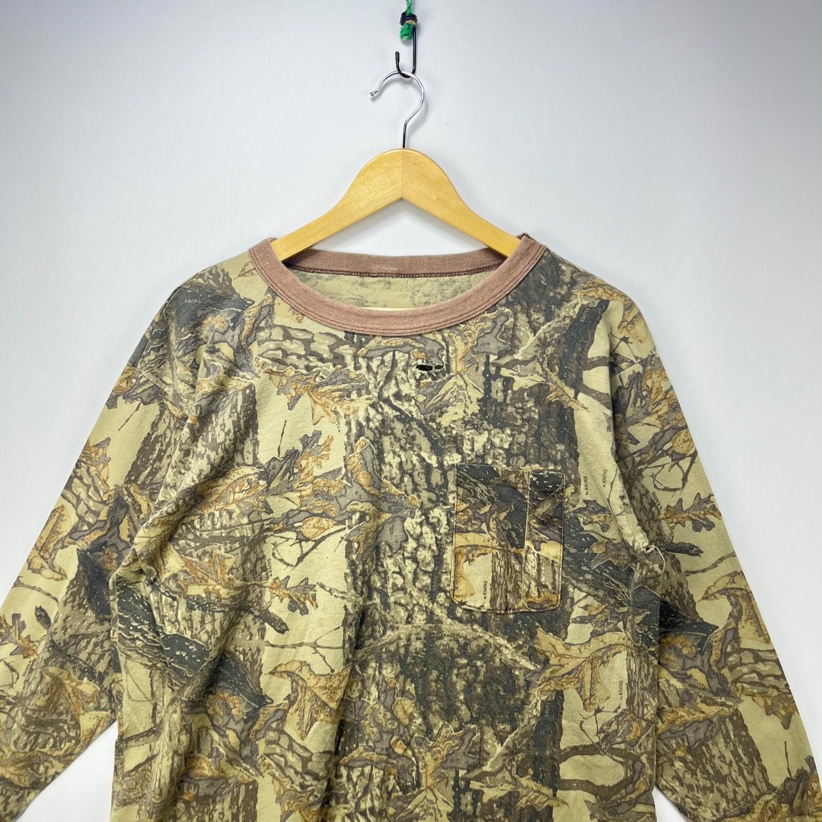 Realtree Vintage 90s Realtree Boxy Camo Long Sleeve Shirt Large Size US L / EU 52-54 / 3 - 2 Thumbnail