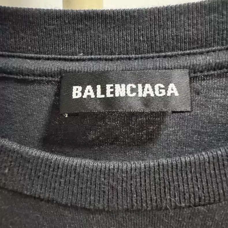 Balenciaga Balenciaga Logo Printed Short Sleeve T-Shirt Size US L / EU 52-54 / 3 - 4 Thumbnail