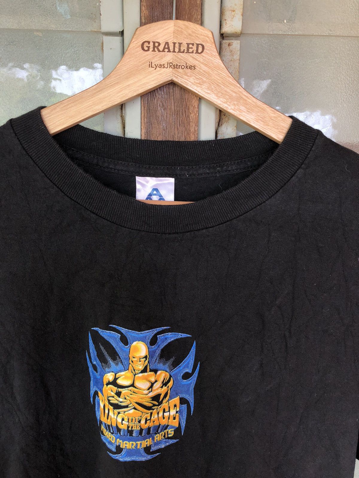 Vintage Vintage The Octagon King Of The Cage Shirt Tee Sleeve Size US L / EU 52-54 / 3 - 14 Thumbnail