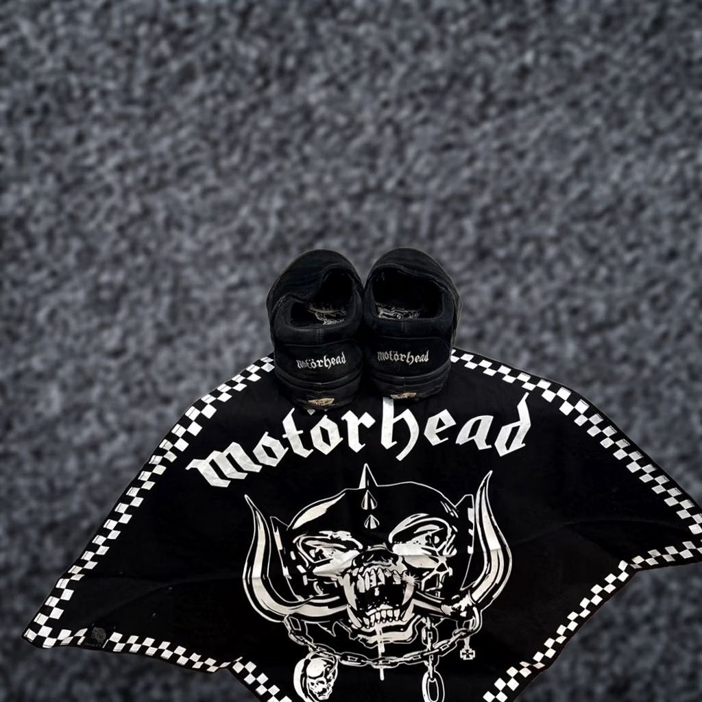 Vans Vans Motorhead Sneakers 10.5US Black Collaboration Collection Original Men Size US 11 / EU 44 - 1 Thumbnail
