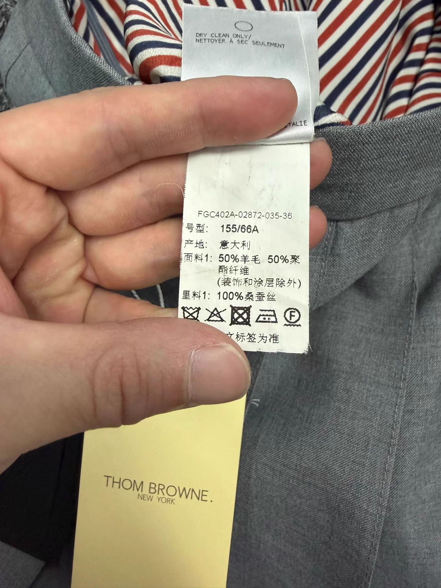 Thom Browne Thom Browne Women's Pleated Skirt Med Gray 36 New Size 25" / US 0 / IT 36 - 5 Thumbnail