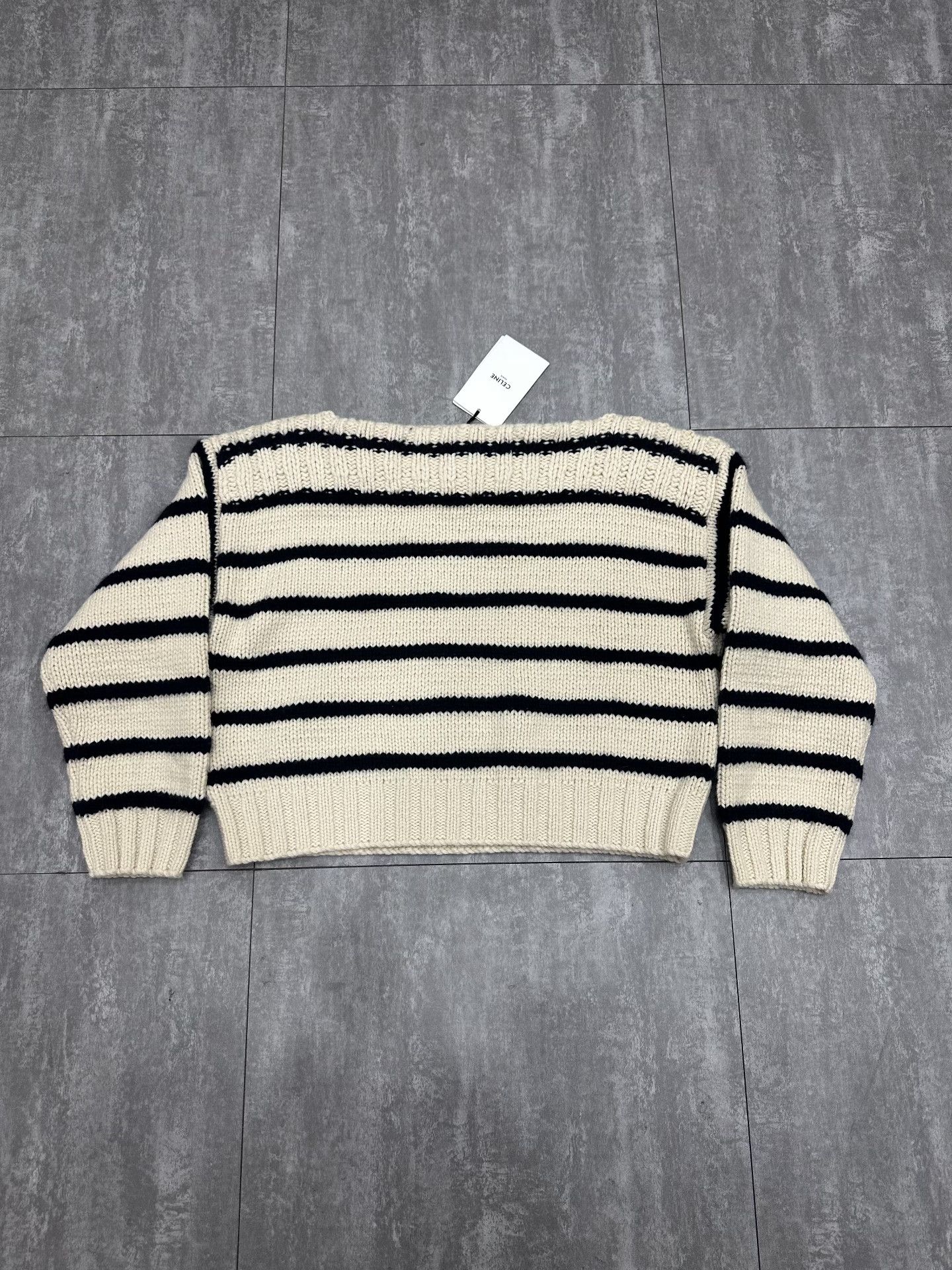 Celine Celine Wool Striped Sweater M Women Size M / US 6-8 / IT 42-44 - 1 Thumbnail
