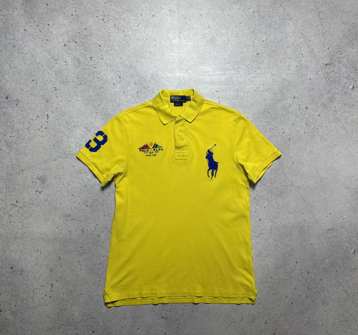 Polo Ralph Lauren Polo Ralph Lauren Yacht Club RLPC #3 Vintage Polo Shirt Size US L / EU 52-54 / 3 - 1 Thumbnail