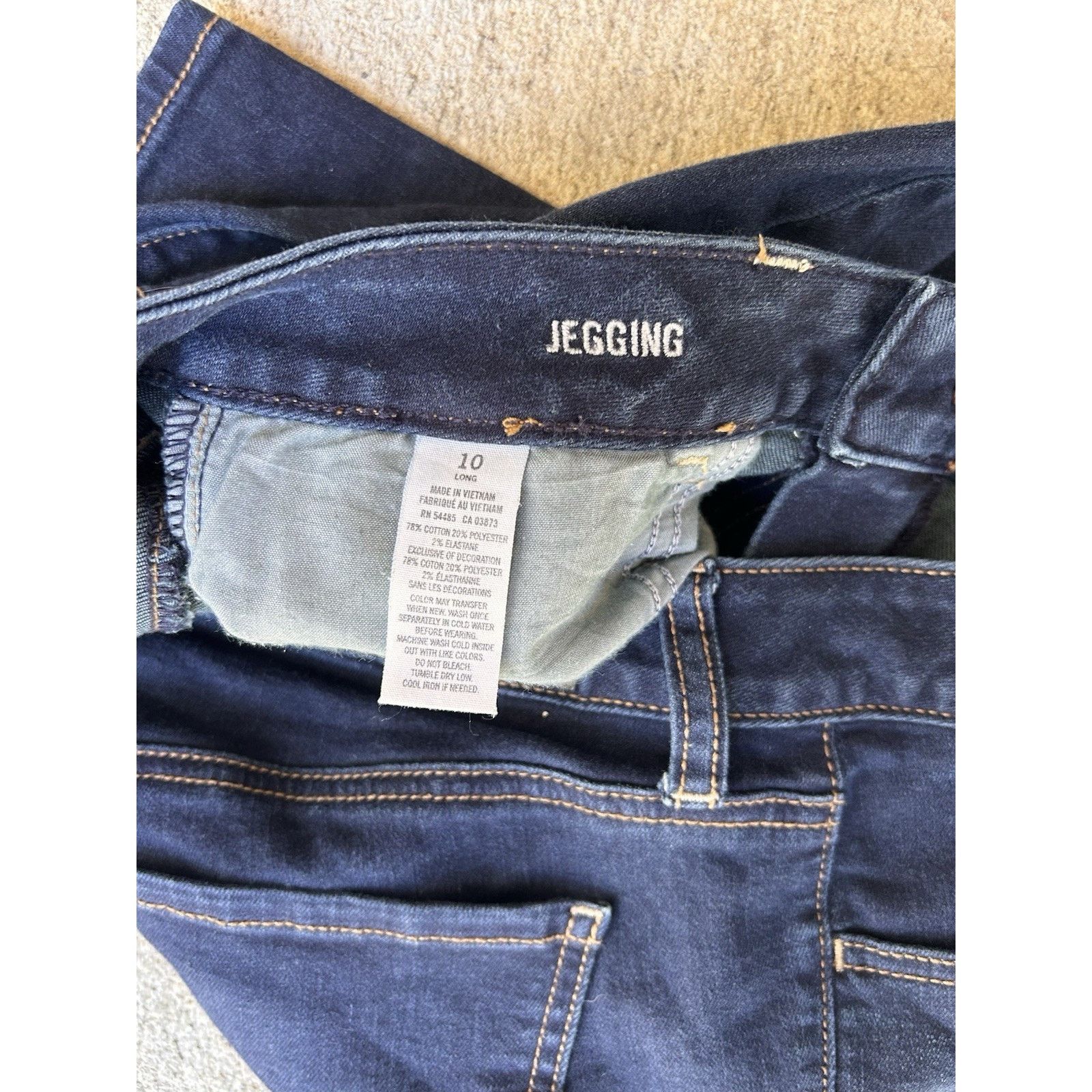 American Eagle Outfitters American Eagle Jegging Size 10 Long Size 32" / US 10 / IT 46 - 4 Thumbnail