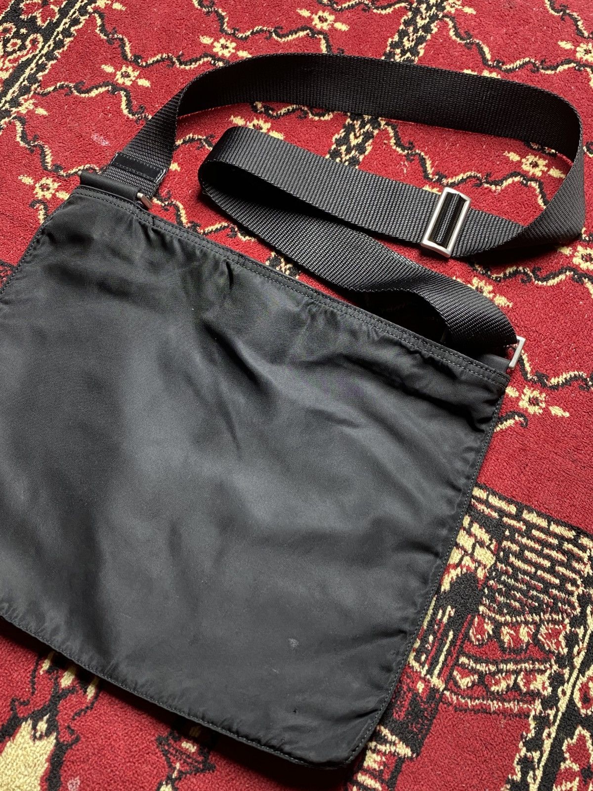 Prada Prada - Flat Nylon Crossbody Bag Size ONE SIZE - 4 Thumbnail