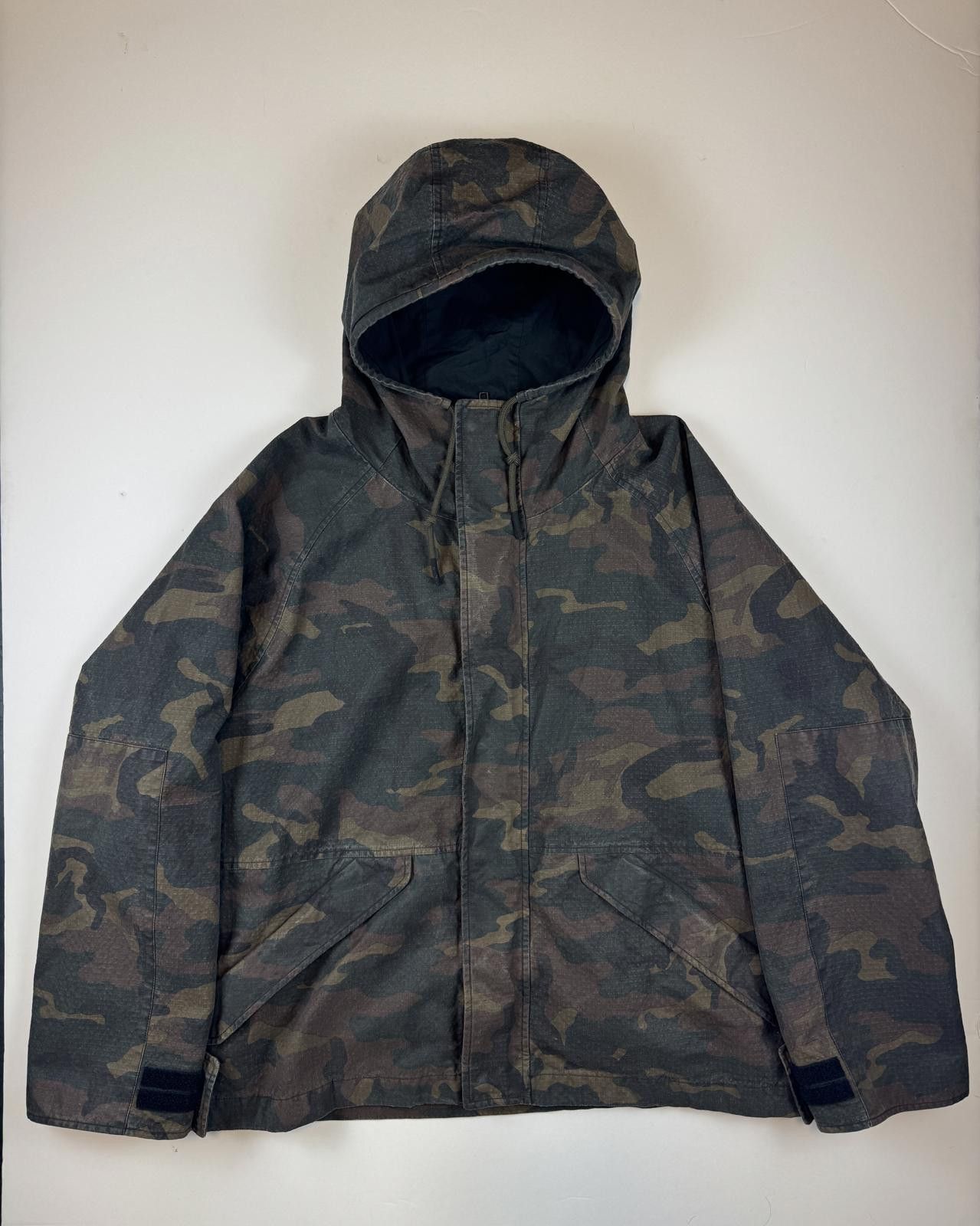 Yeezy Yeezy Season 1 Green Camo Oversized Half-zip Anorak | Grailed