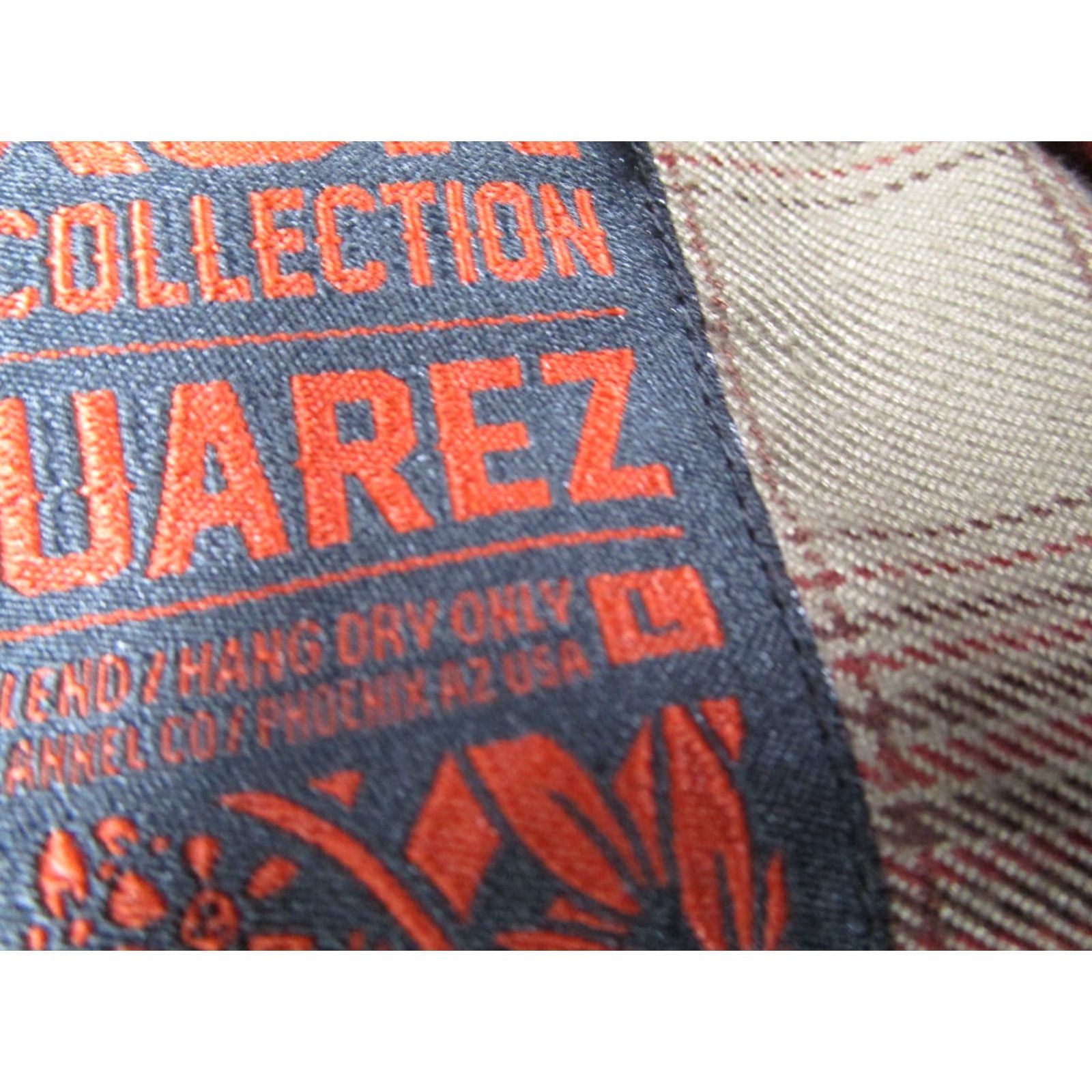 Vintage Dixxon Flannel Shirt Men Large Brown The Juarez Button Up Flannel Pearl Snaps Size US L / EU 52-54 / 3 - 4 Thumbnail