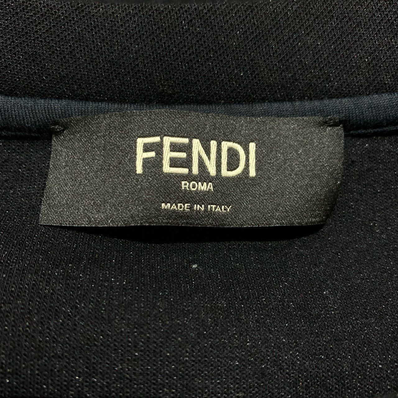 Fendi Fendi Black Sweatshirt With Monster Eyes Design XS Size US XS / EU 42 / 0 - 2 Thumbnail