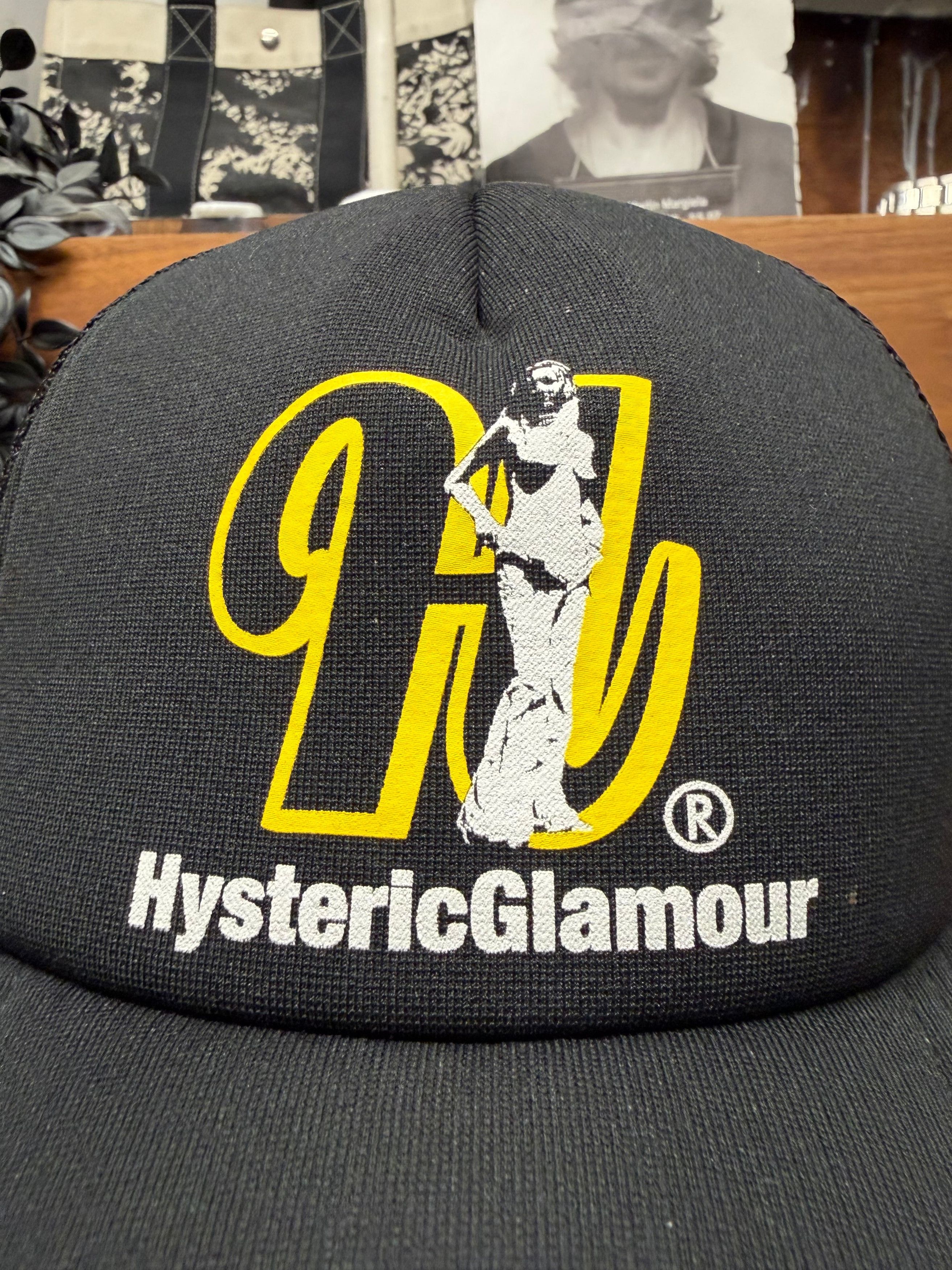 Hysteric Glamour Hysteric Glamour ‘H Logo’ Black Snapback Trucker Hat Size ONE SIZE - 2 Thumbnail