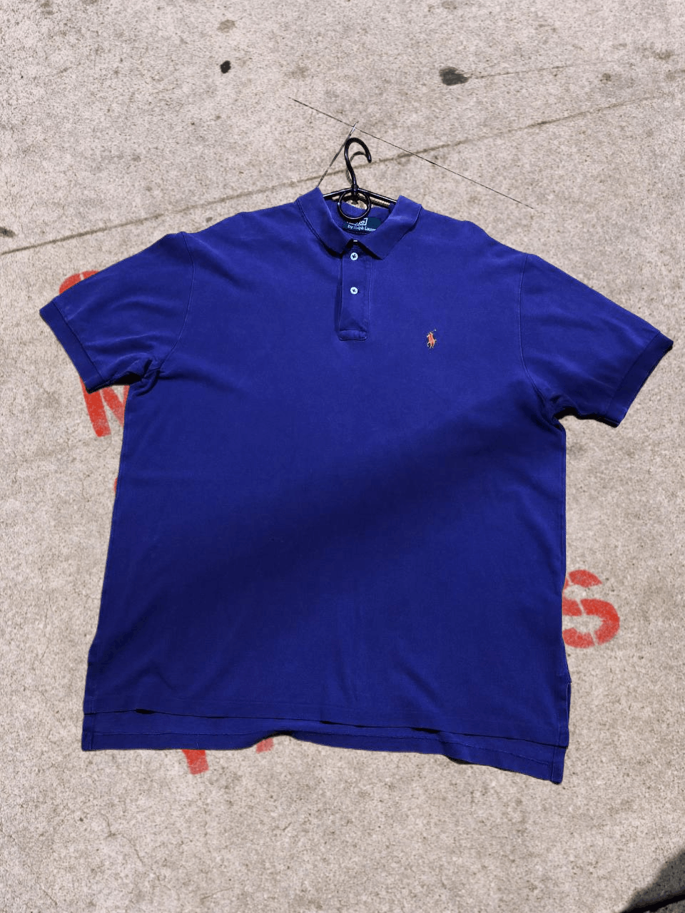 Polo Ralph Lauren Vintage Polo Ralph Lauren Small Pony Polo T Shirt Size US XL / EU 56 / 4 - 1 Thumbnail