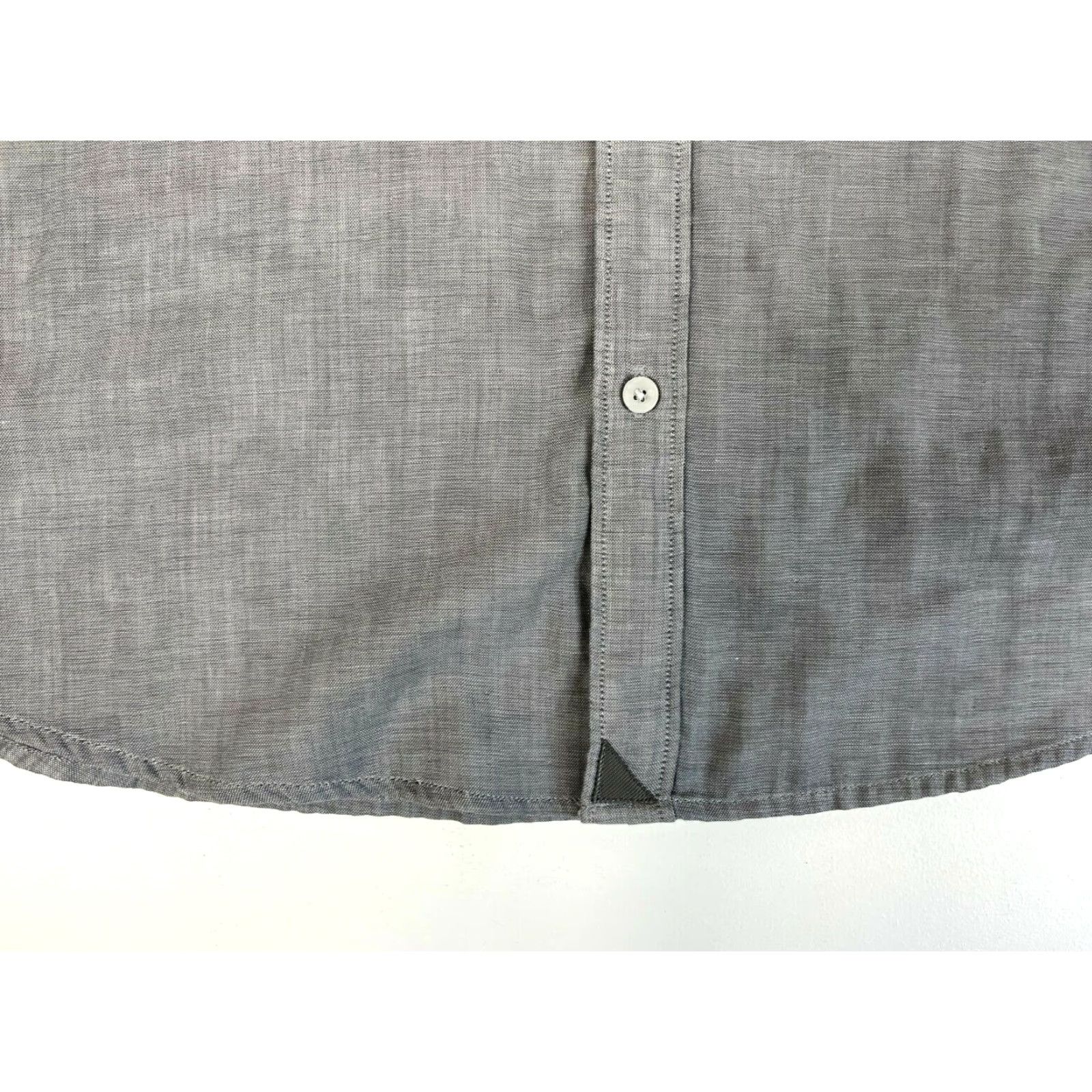 UNTUCKit UNTUCKit Valadige Button-Up Shirt Regular Fit 2XL Gray Cotton Men's Shirt Size US XXL / EU 58 / 5 - 6 Thumbnail