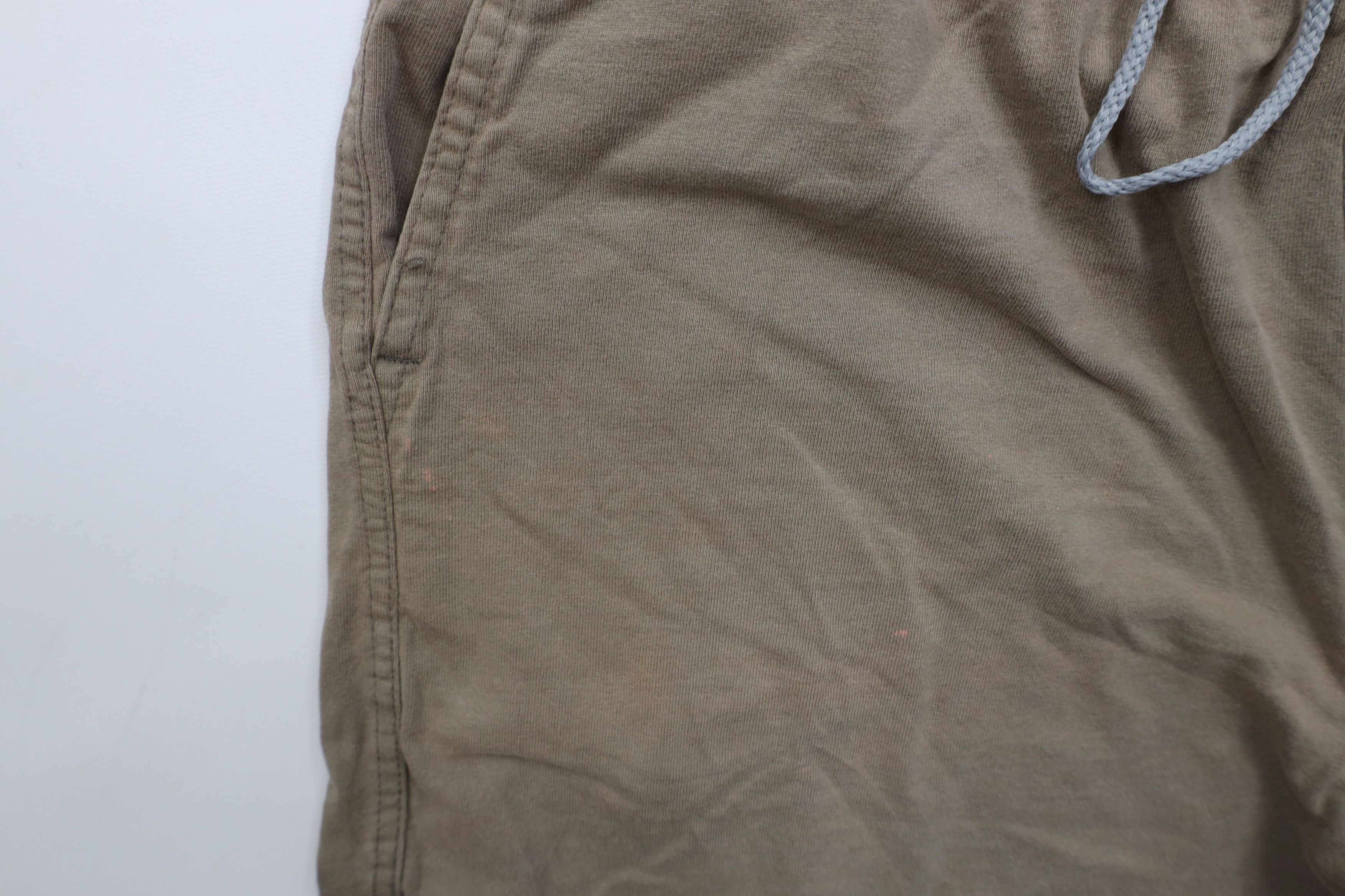 Vintage Vintage Streetwear Blank Above Knee Cotton Shorts Beige Size US 34 / EU 50 - 6 Thumbnail