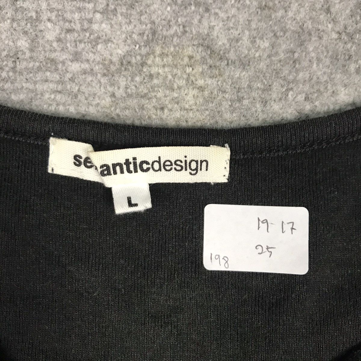 14th Addiction × Japanese Brand × Le Grande Bleu (L.G.B.) SEMANTICDESIGN JAPAN RARE IF SIX WAS NINE STYLE TSHIRT Size US L / EU 52-54 / 3 - 9 Thumbnail
