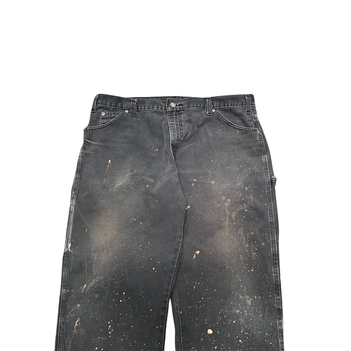 Dickies Vintage Faded Black Baggy Thrashed Dickies Pants Size US 40 / EU 56 - 3 Thumbnail