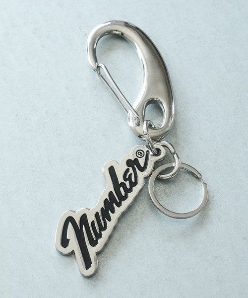 Number nine LOGO MOTIF KEY HOLDER