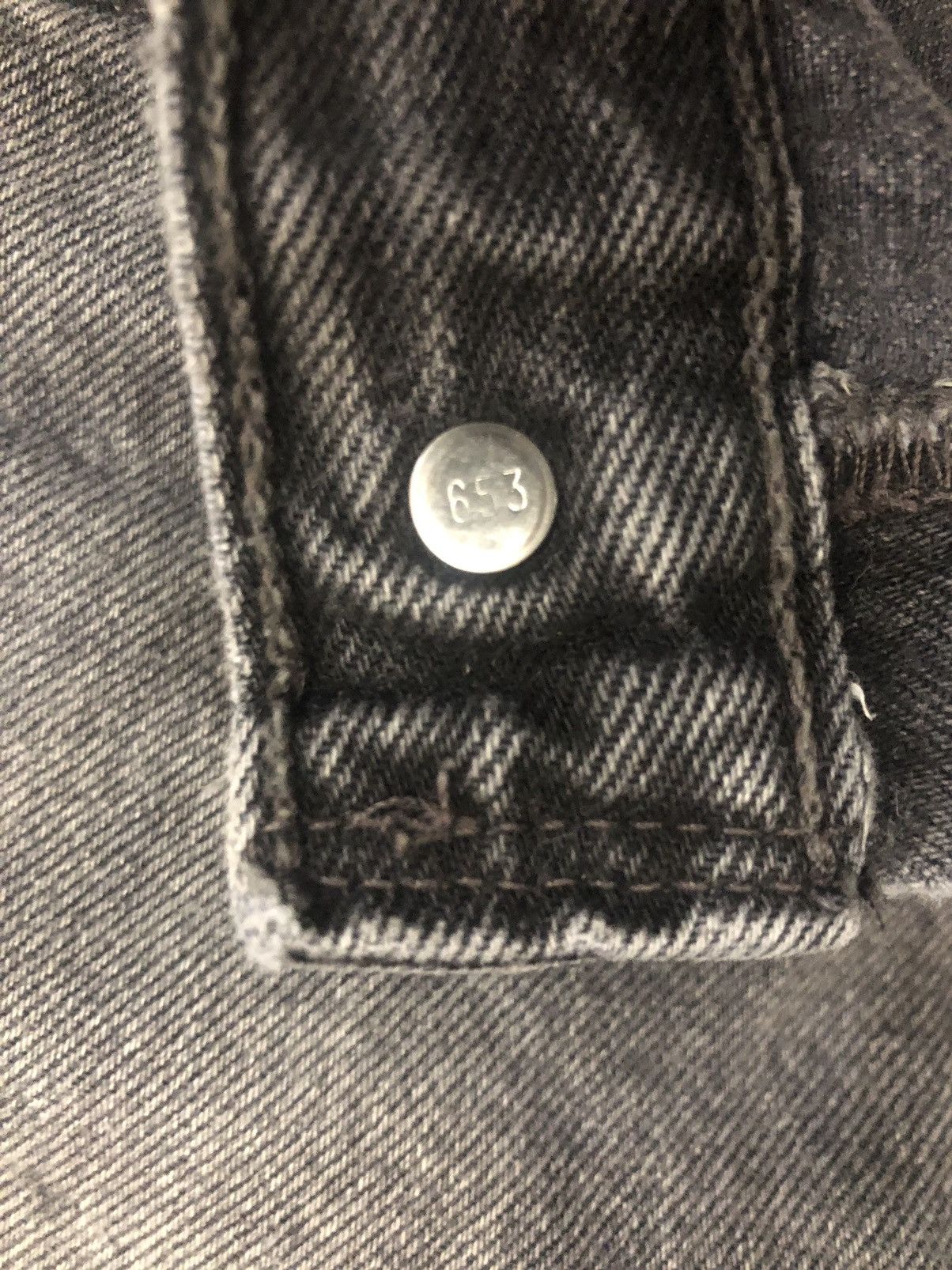 Levi's Levi's 🇺🇸 501XX asphalt denim patched cutoff vintage short 32 Size US 32 / EU 48 - 11 Thumbnail