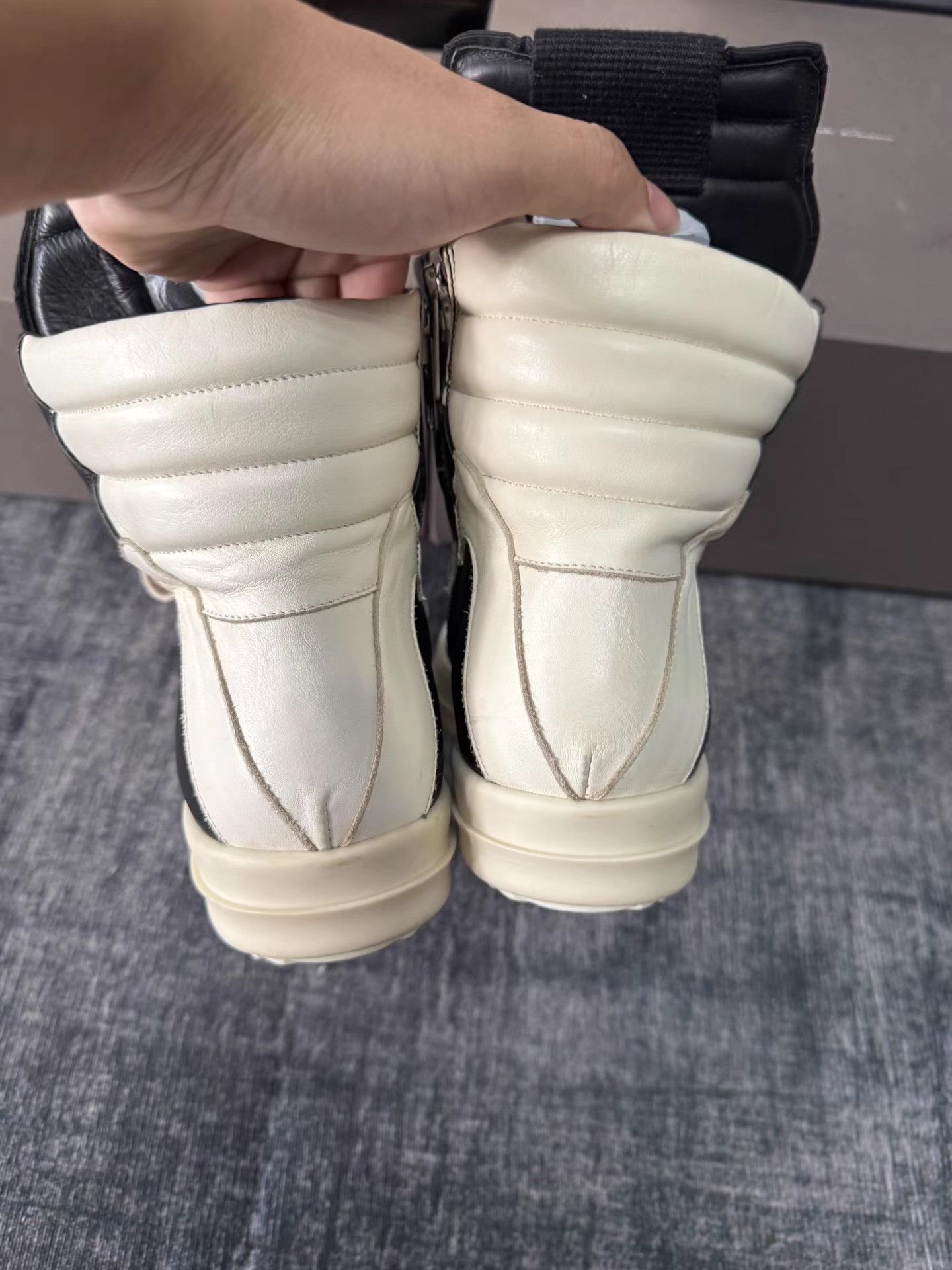 Rick Owens Rick Owens Mainline Triangle Sneakers Size US 7 / IT 37 - 5 Thumbnail