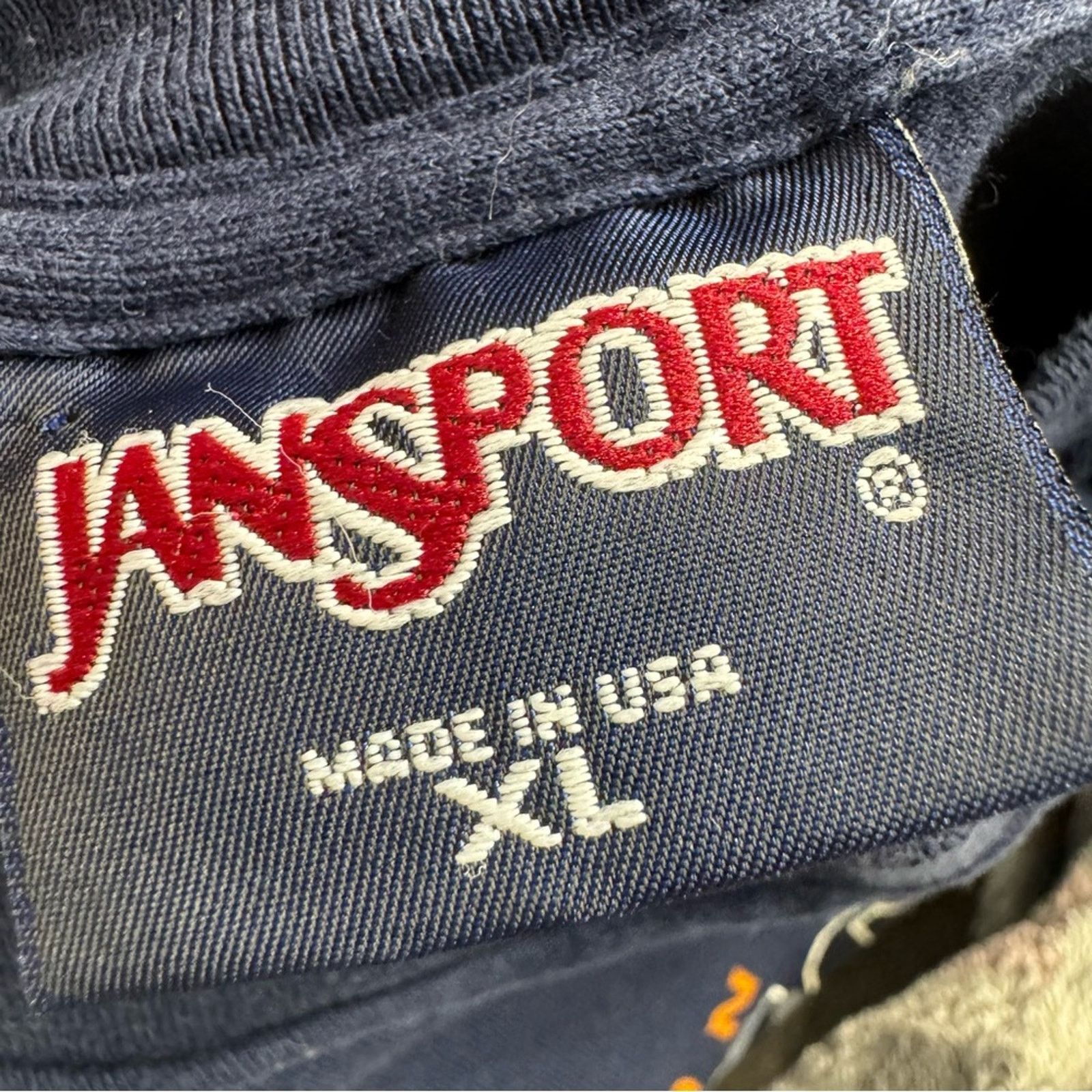 Jansport × Vintage Vintage 90s Jansport Aconcagua Tee Navy Made in USA Size XL Size US XL / EU 56 / 4 - 6 Thumbnail