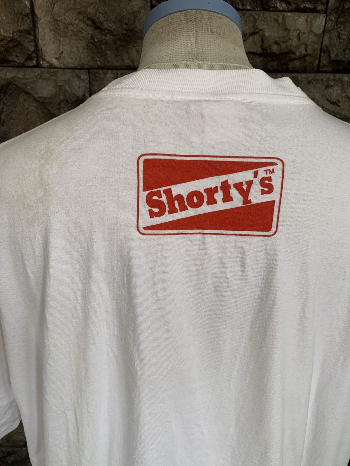Shorty's Skateboards Vintage 90s Shorty’s Skateboards / Skate Surf T shirt Size US XL / EU 56 / 4 - 7 Thumbnail
