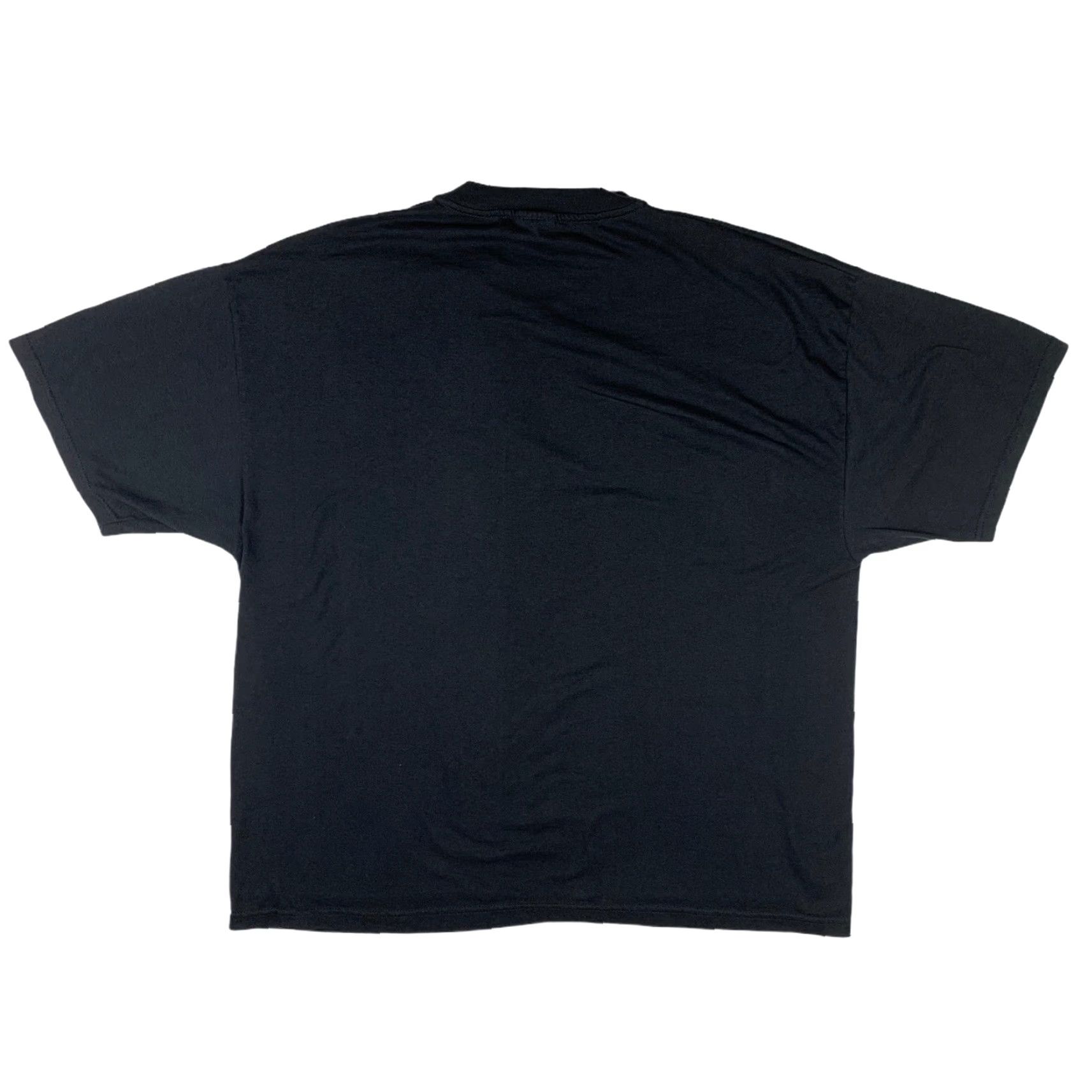 Hanes VINTAGE 3 Stooges Tour Shirt Adult XL Black Short Sleeve T-Shirt 90s Y2K Mens Size US XL / EU 56 / 4 - 2 Thumbnail