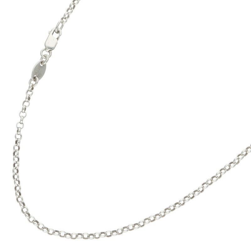 Chrome Hearts Roll Chain Necklace シルバー Roll Chain Sterling Silver Necklace Chain - Chrome World JP