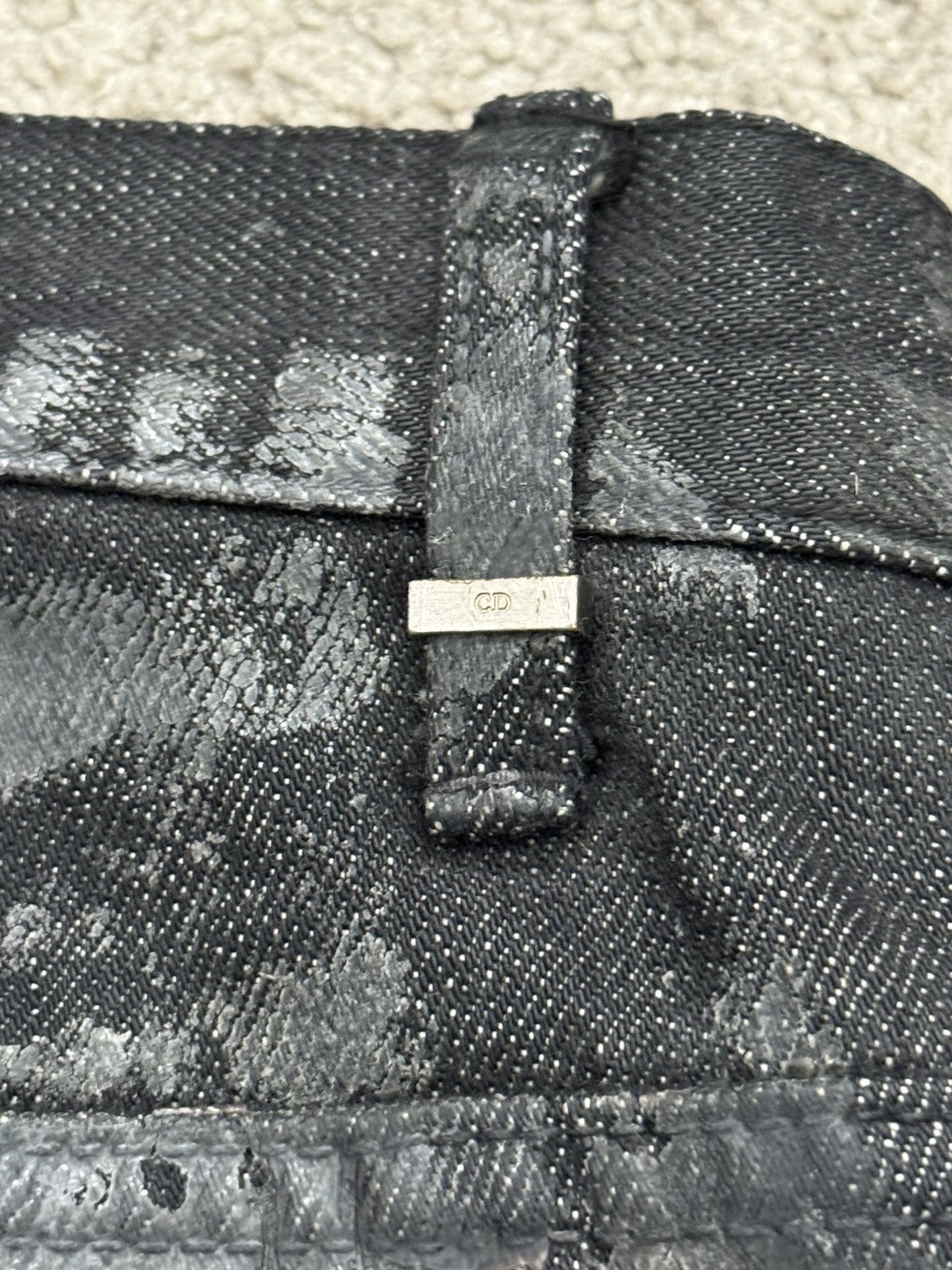 Dior AW08 Dior Homme “Luster” Black Waxed Size US 30 / EU 46 - 5 Thumbnail