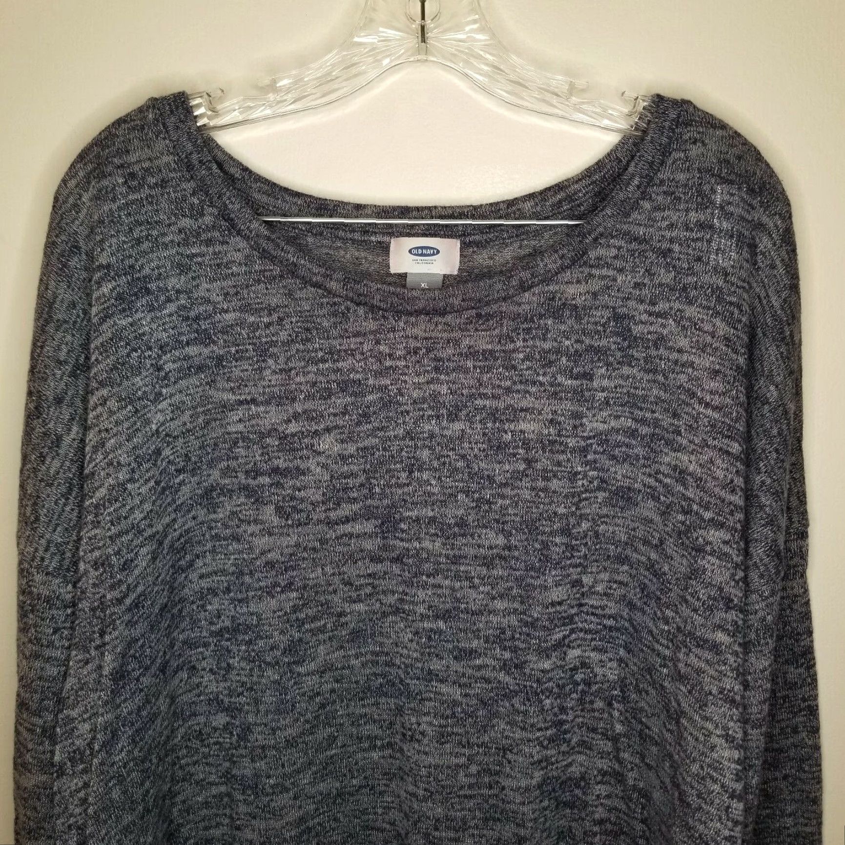 Old Navy Old Navy Sweater Women XL Blue Long Sleeve Round Neck Pullover Womens Size XL / US 12-14 / IT 48-50 - 2 Thumbnail