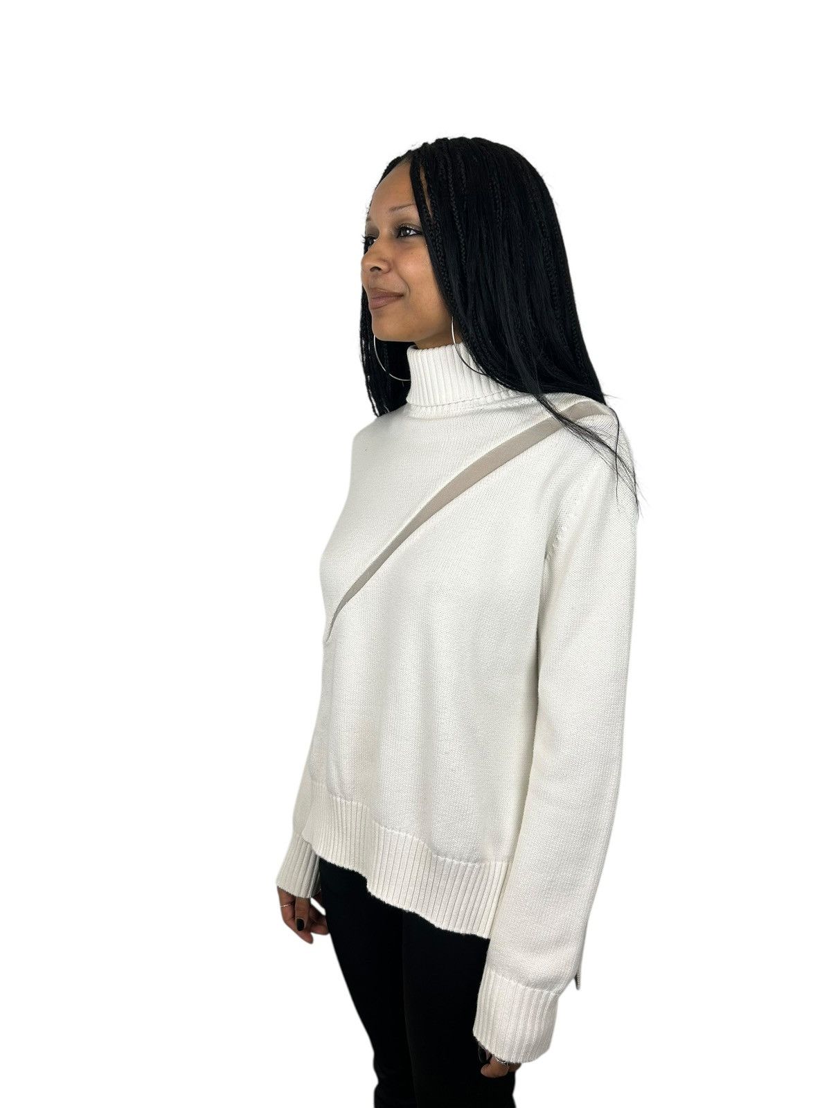 Undercover 2015 Fall RTW Undercover Runway Sheer Cutout Sweater (S) Size US S / EU 44-46 / 1 - 2 Thumbnail