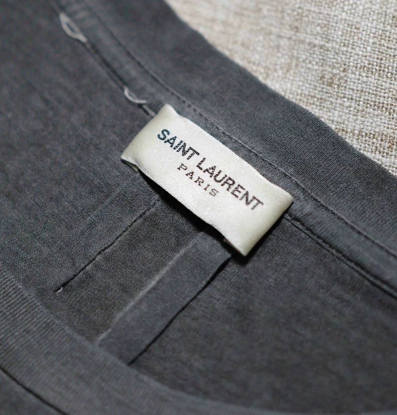 Saint Laurent Paris Saint Laurent Paris Classic gray stone wash color gradient Size S / US 4 / IT 40 - 3 Thumbnail