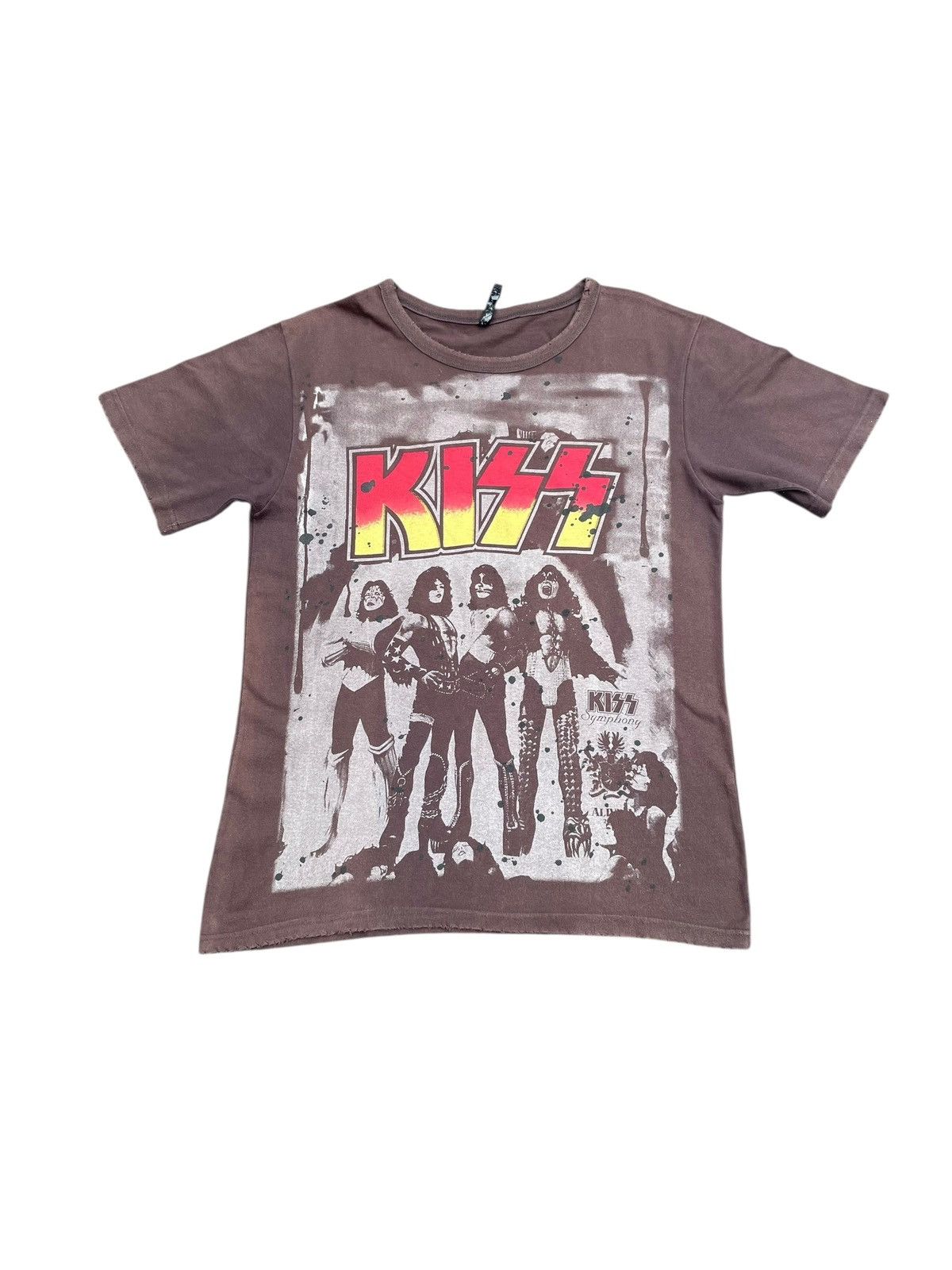 Band Tees × KISS Kiss Love Gun Faded & Distresed Size M / US 6-8 / IT 42-44 - 1 Thumbnail