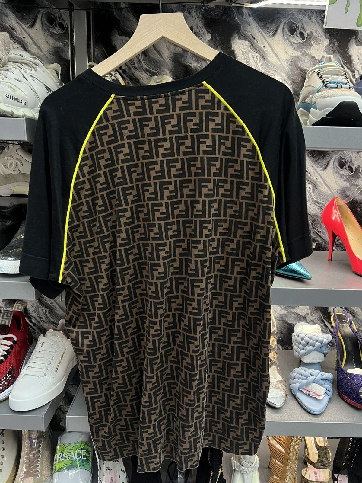 Fendi Fendi Short Sleeve Tee Size US XXL / EU 58 / 5 - 2 Thumbnail