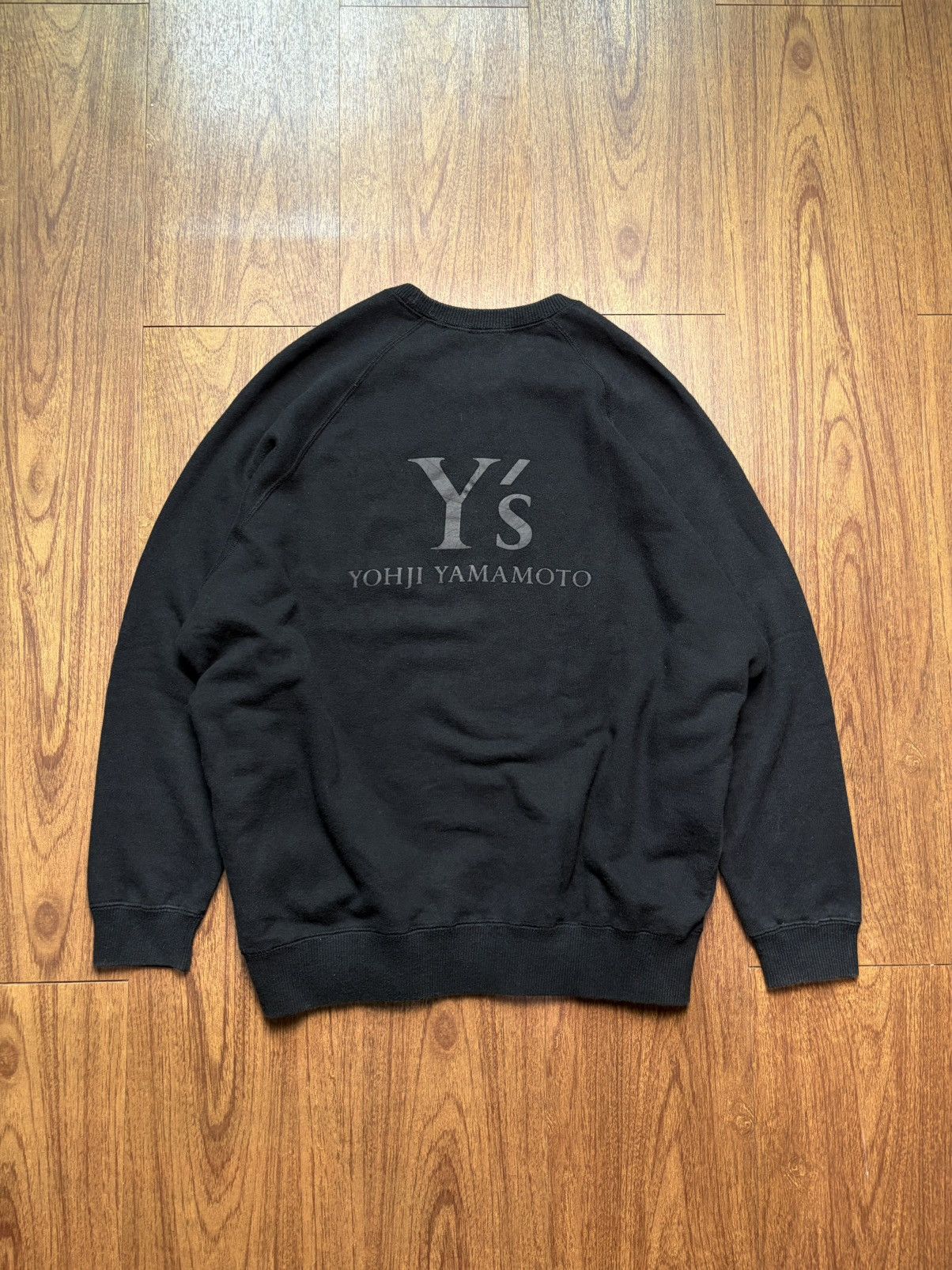 Yohji Yamamoto FREE TAX ! Vintage Yohji Yamamoto Y’S Back Logo Crewneck Size US M / EU 48-50 / 2 - 1 Thumbnail