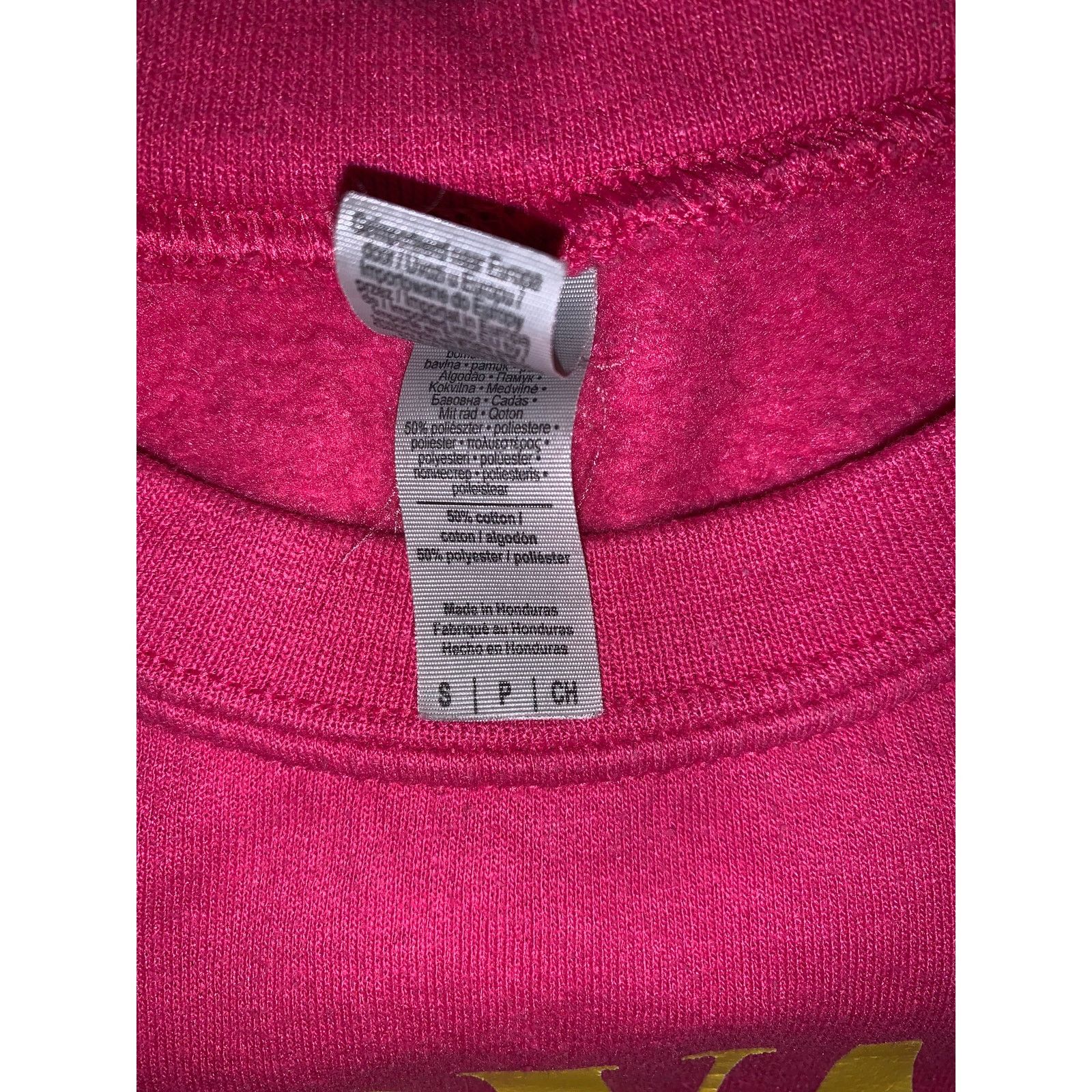 Band Tees × Gildan Nirvana Pink Tie Dye Smiley Sweatshirt Womens Small Grunge Size S / US 4 / IT 40 - 4 Thumbnail