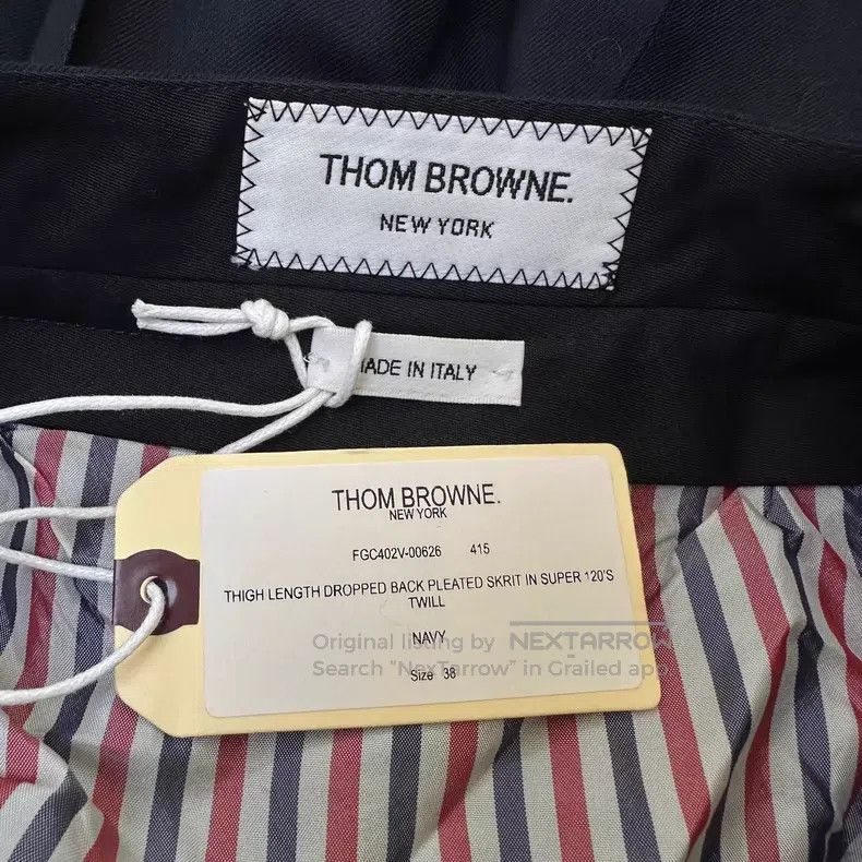 Thom Browne Thom Browne Classic Pleated Skirt Size 25" / US 0 / IT 36 - 7 Thumbnail