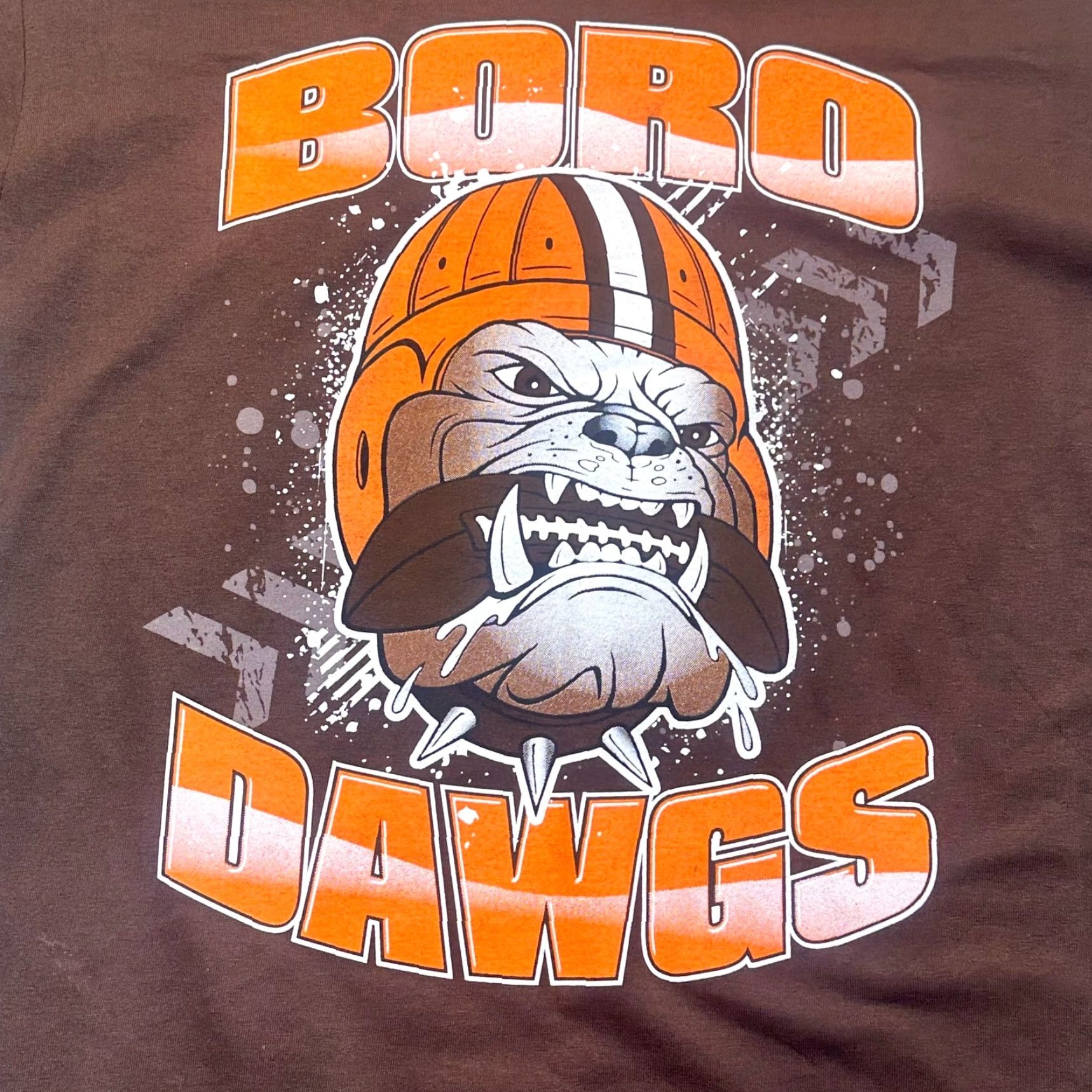 Jerzees JERZEES Boro Dawgs Football Mens Large T-Shirt Multicolor Crew Neck Short Sleeve Graphic Print Bar and Grill Dawg 2003 Top Dawg Theme Mens Size US L / EU 52-54 / 3 - 4 Thumbnail