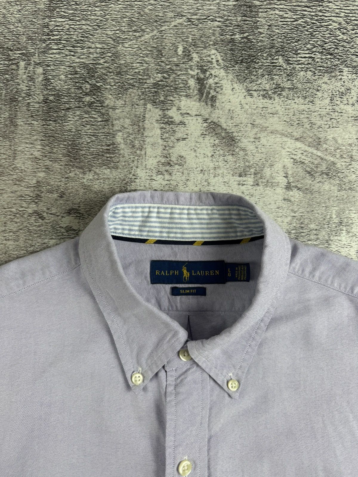 Polo Ralph Lauren Polo Ralph Lauren Basic Blank 90S Longsleeve Button Shirt Size US L / EU 52-54 / 3 - 10 Thumbnail