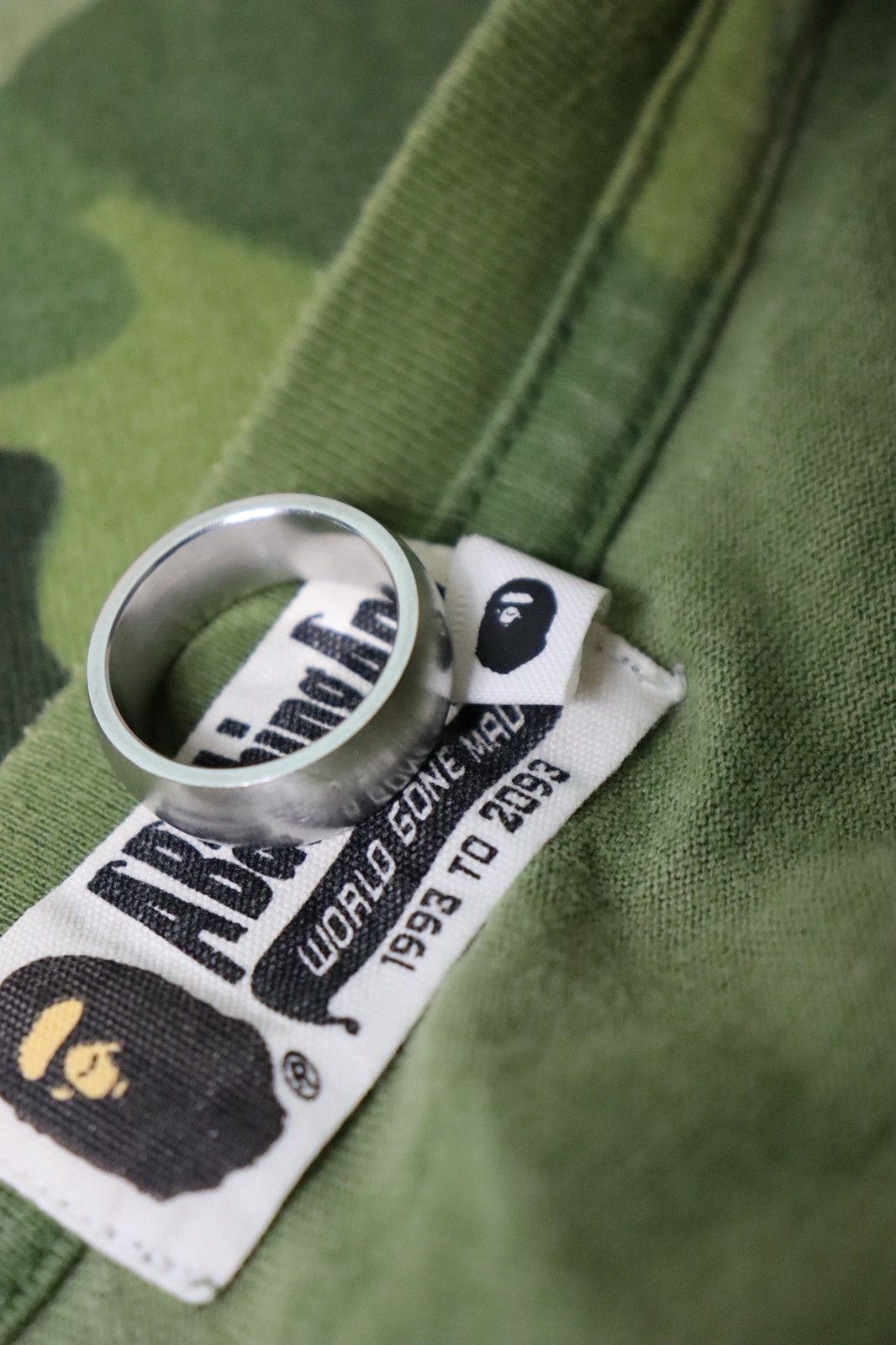 Bape BAPE A Bathing Ape Soldier Tee Camo Green Size M Military Size US M / EU 48-50 / 2 - 11 Thumbnail