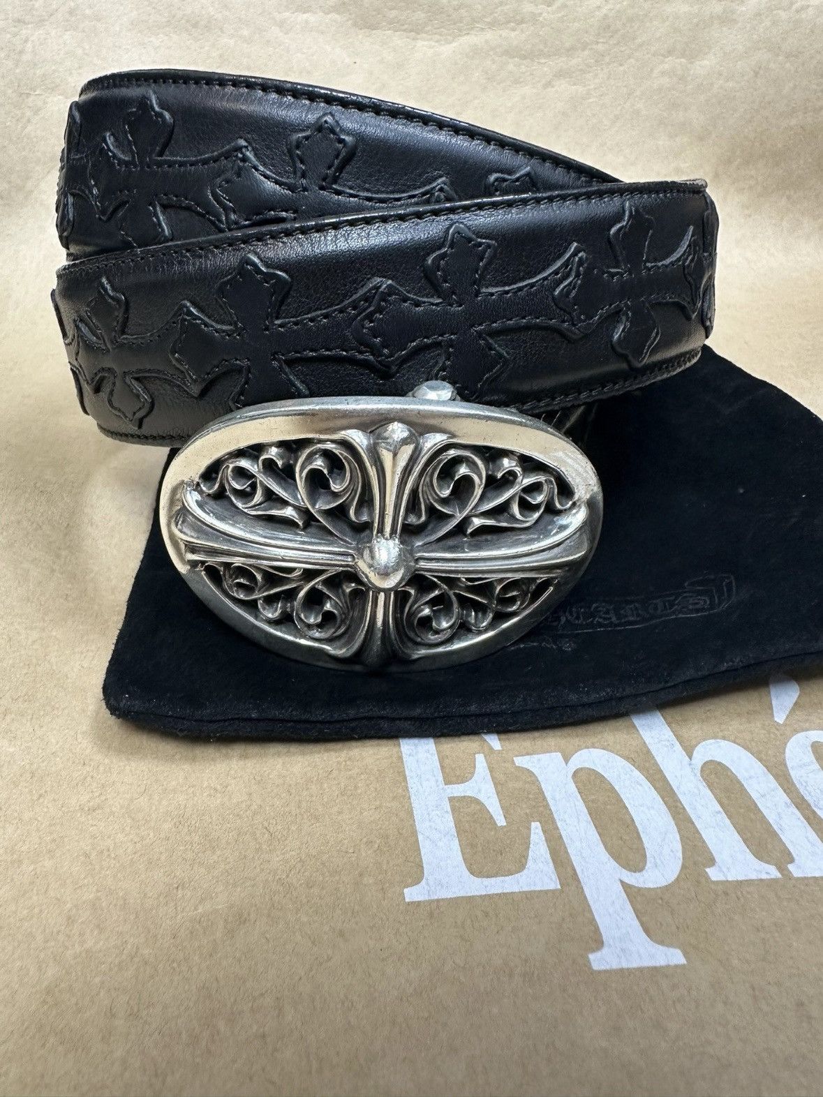 Chrome Hearts Chromehearts belt Size 36 - 1 Thumbnail