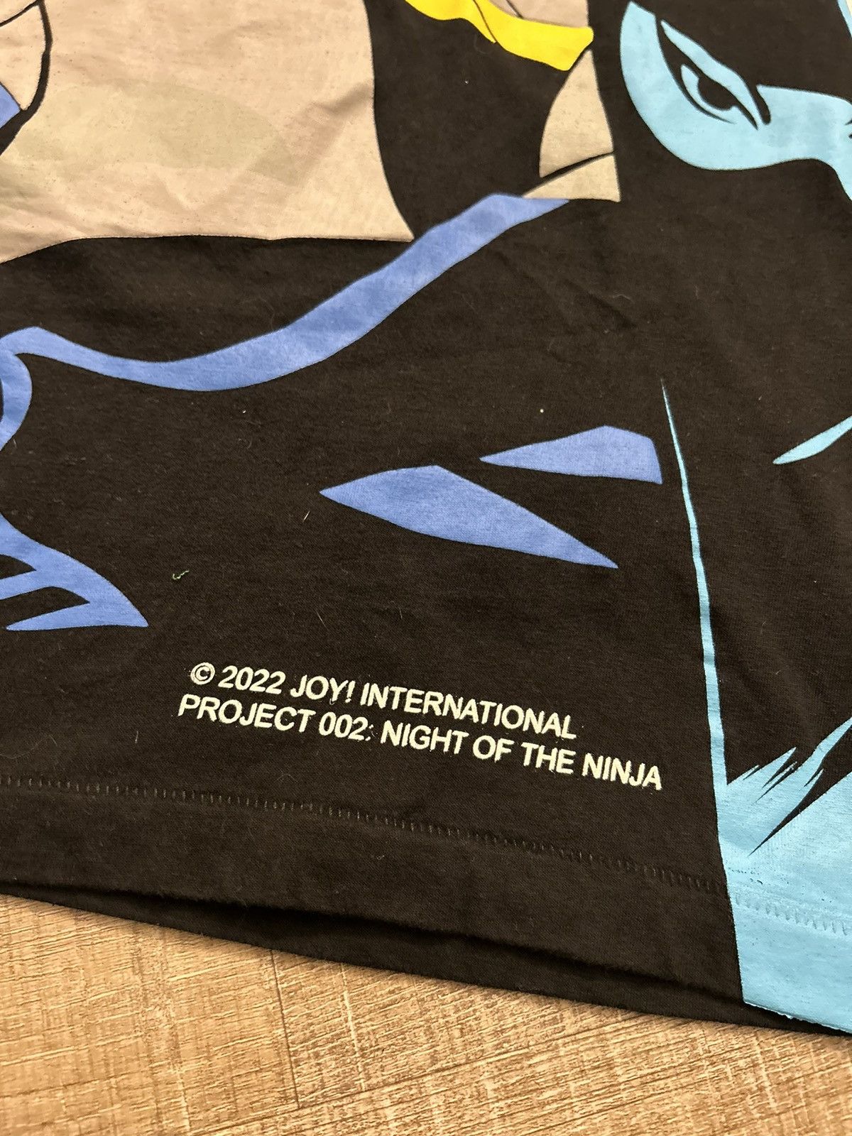 DC Comics 🌟Batman Night of the Ninja Bootleg Tee used (x-large)🌟 Size US XL / EU 56 / 4 - 2 Thumbnail