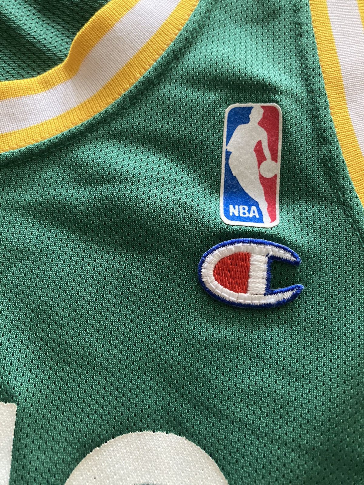 Champion × NBA × Vintage 90s Champion Seattle Supersonics Shawn Kemp 40 Jersey Size US M / EU 48-50 / 2 - 5 Thumbnail