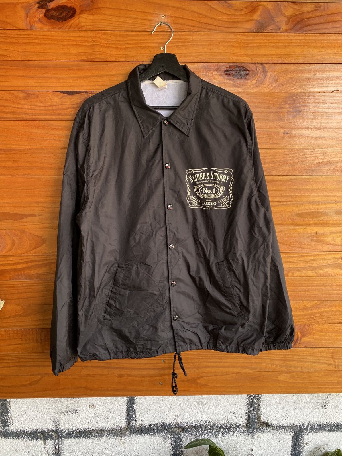 Japanese Brand Slider & Stormy Desperado Syndicate Coach Japan Streetwear Size US M / EU 48-50 / 2 - 3 Thumbnail