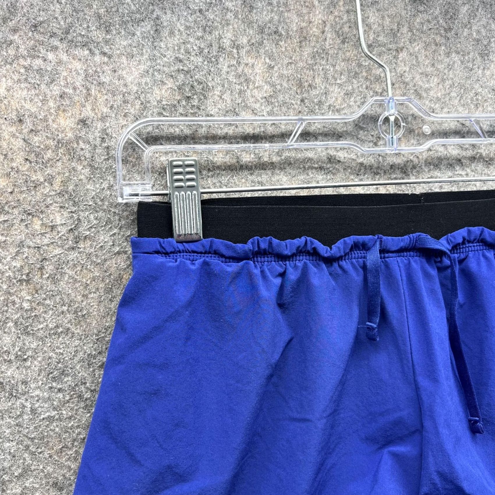 Nike Nike Shorts Women S Blue Athletic Dri Fit Lined Polyester Swoosh, 3 in Inseam, Drawstring, Regular, Gym Training, Activewear Size 28" / US 6 / IT 42 - 4 Thumbnail